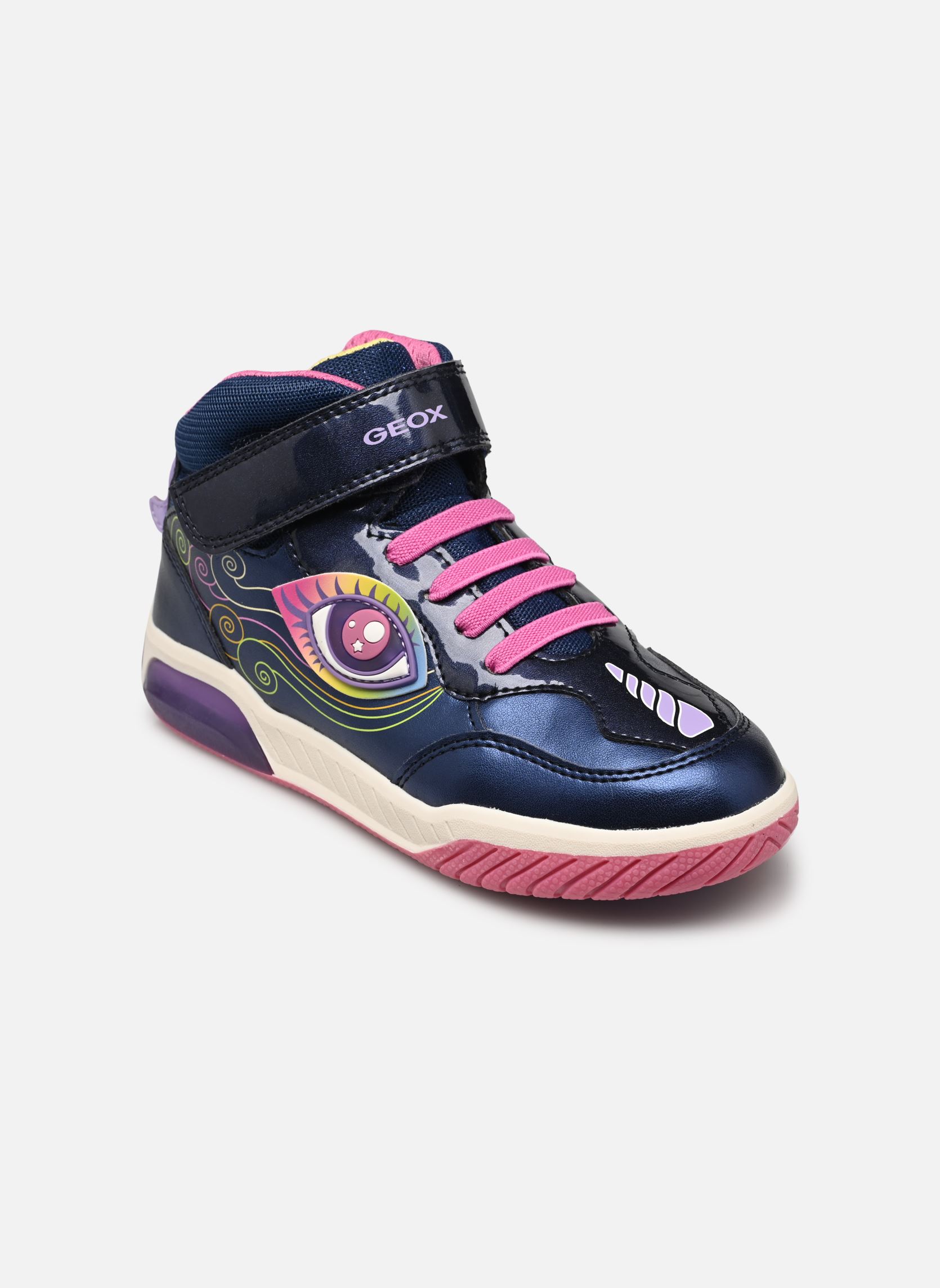 Baskets montantes enfant Geox J INEK GIRL B - vue 1