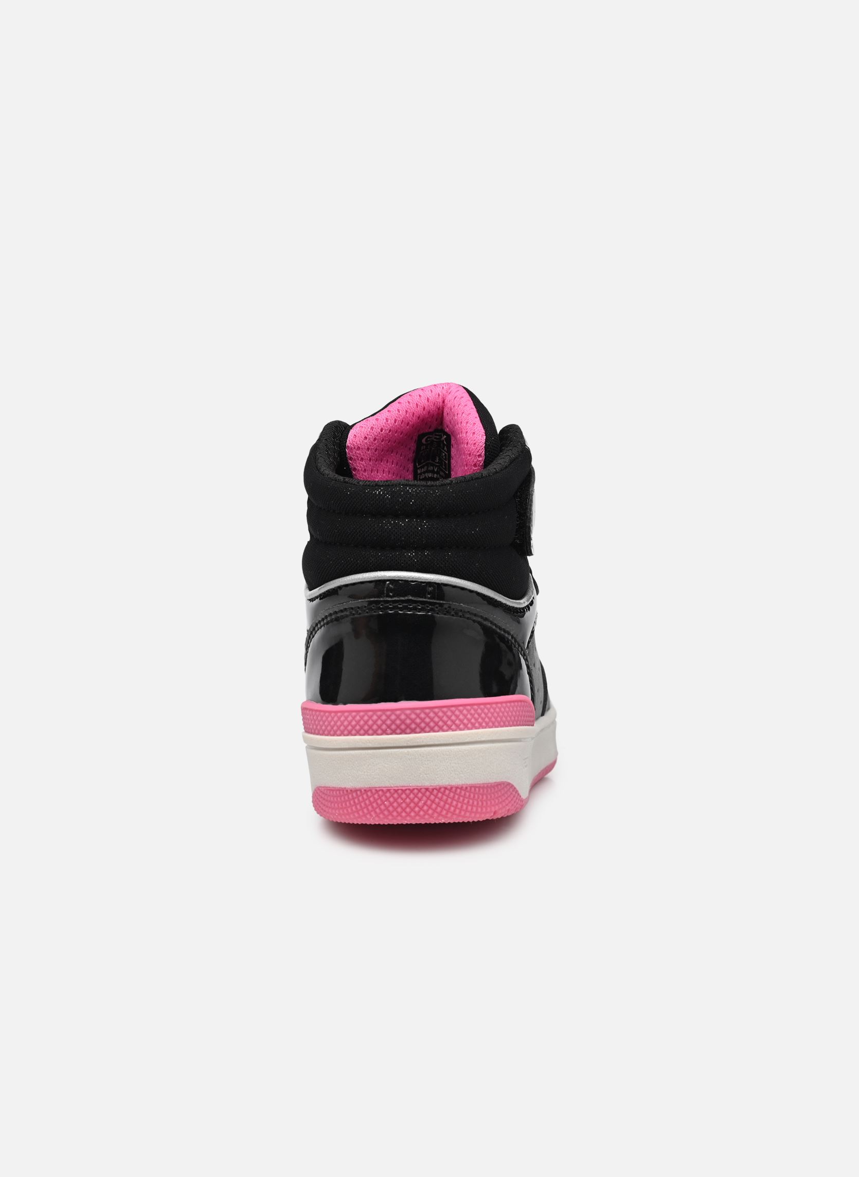 Sneakers alte J WASHIBA GIRL bambina nero Geox Sneakers alte J WASHIBA GIRL bambina nero noir/fuchsia