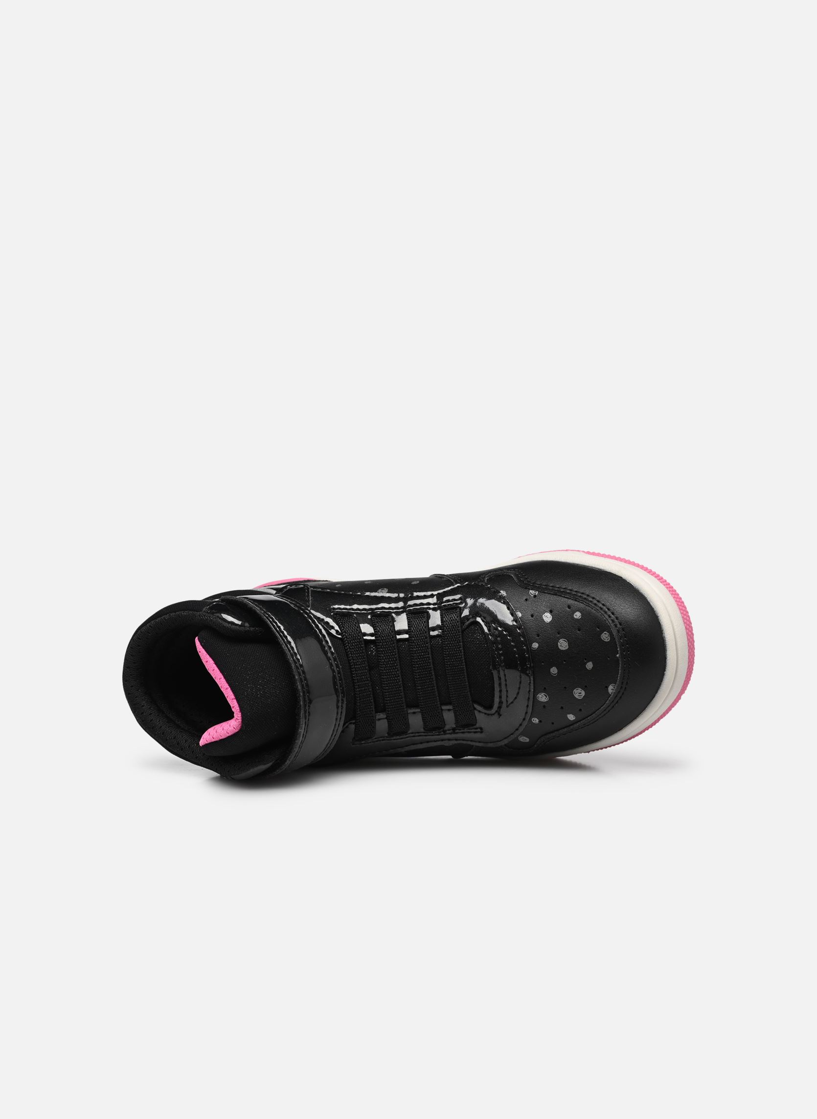 Sneakers alte J WASHIBA GIRL bambina nero Geox Sneakers alte J WASHIBA GIRL bambina nero noir/fuchsia