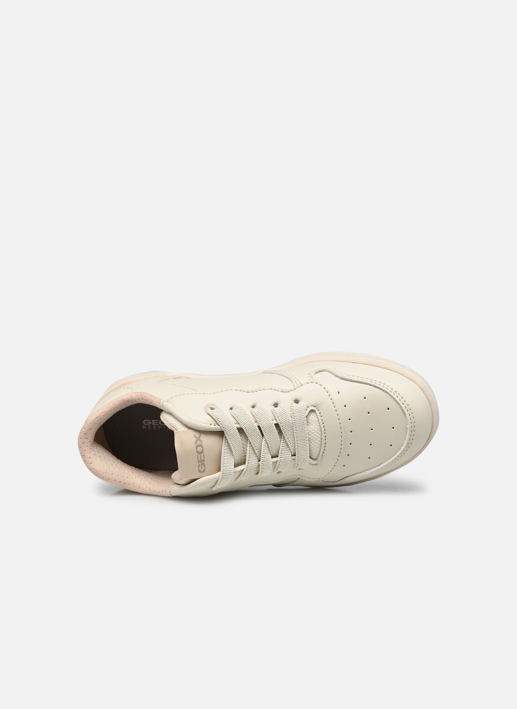 Baskets hautes J WASHIBA GIRL fille blanc Geox Baskets hautes J WASHIBA GIRL fille blanc LT IVORY