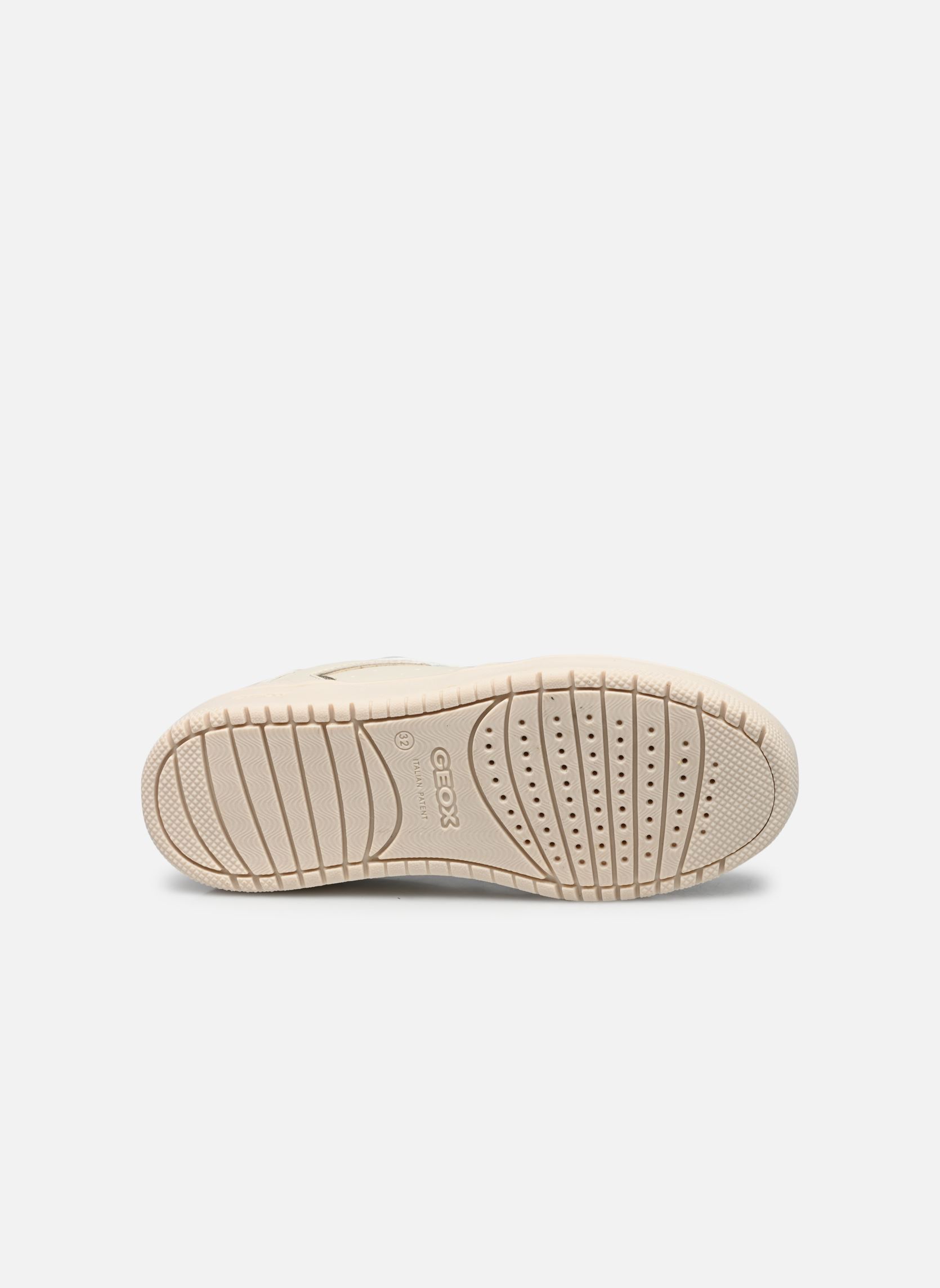 Baskets hautes J WASHIBA GIRL fille blanc Geox Baskets hautes J WASHIBA GIRL fille blanc LT IVORY