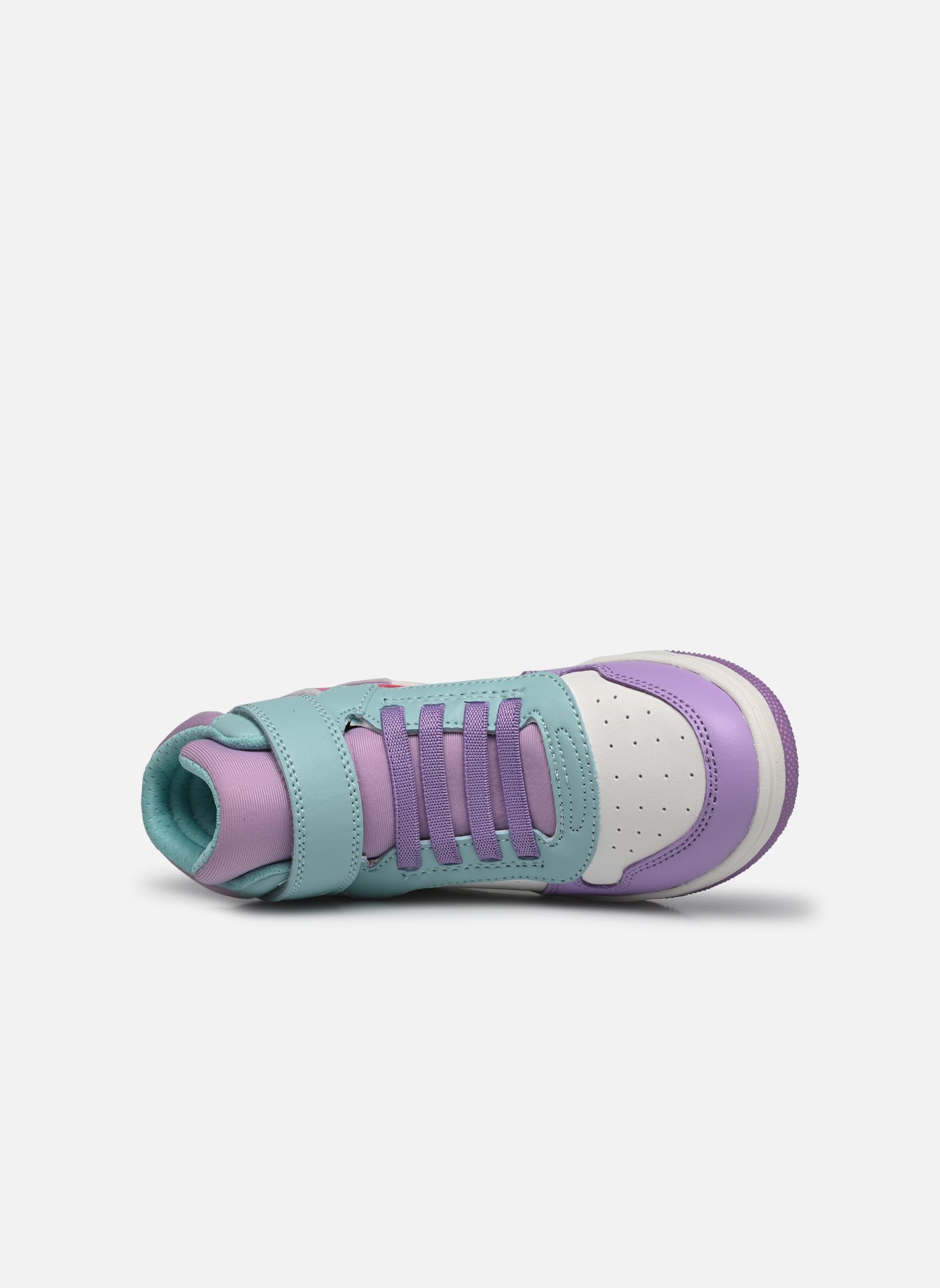 Knöchelhohe Sneaker J WASHIBA GIRL mädchen mehrfarbig Geox Knöchelhohe Sneaker J WASHIBA GIRL mädchen mehrfarbig LILAC/AQUA