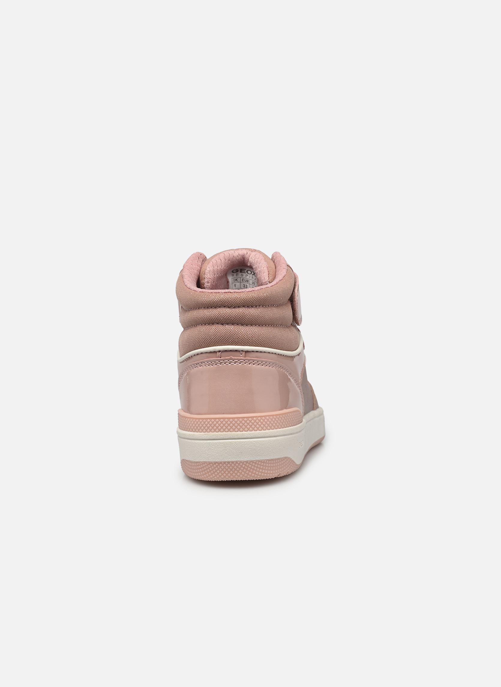 Baskets hautes J WASHIBA GIRL fille rose Geox Baskets hautes J WASHIBA GIRL fille rose Rose