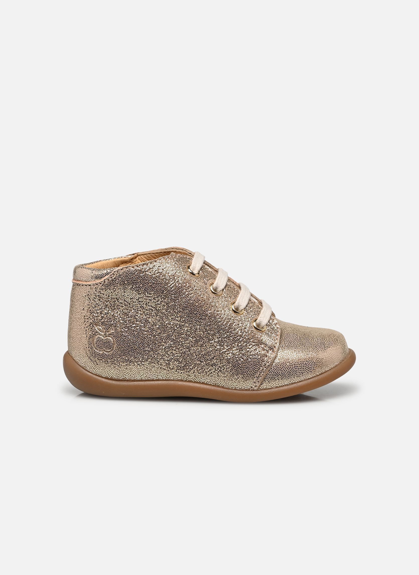 Schuhe für die ersten Schritte Stand-Up Bottine mädchen gold und bronze Pom d Api Schuhe für die ersten Schritte Stand-Up Bottine mädchen gold und bronze SAND