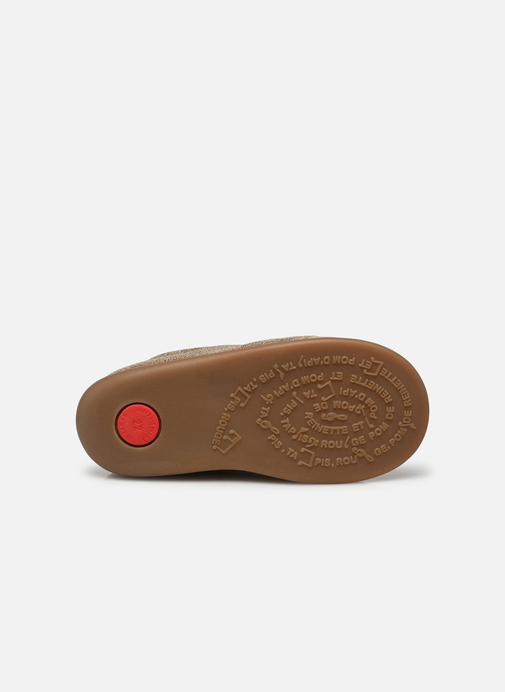 Schuhe für die ersten Schritte Stand-Up Bottine mädchen gold und bronze Pom d Api Schuhe für die ersten Schritte Stand-Up Bottine mädchen gold und bronze SAND