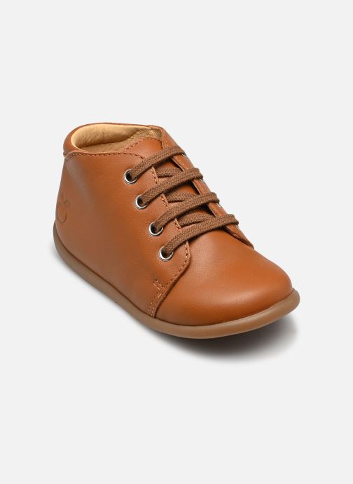 Pom d Api Schuhe für die ersten Schritte Stand-Up Bottine jungen braun
