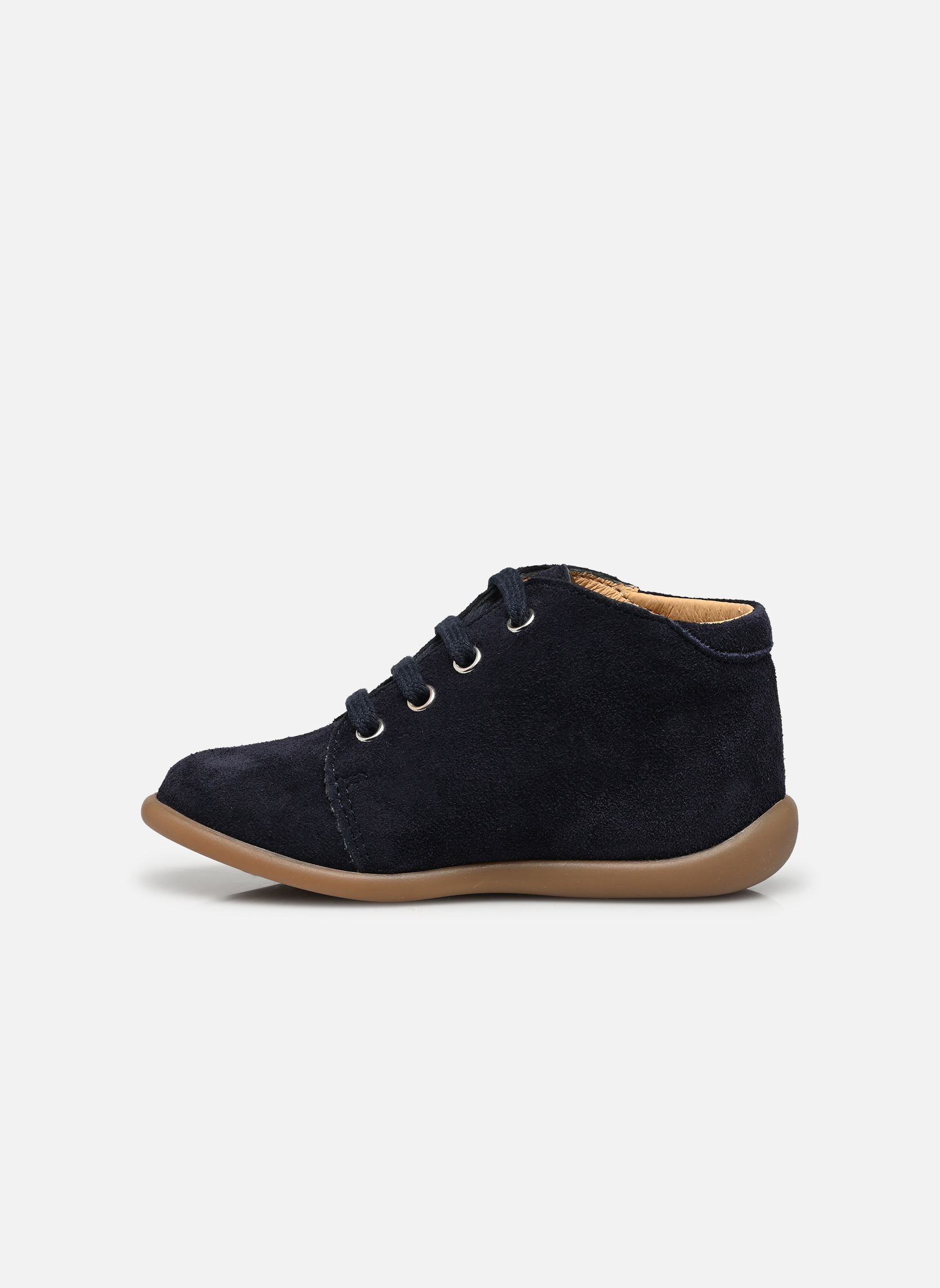 Schuhe für die ersten Schritte Stand-Up Bottine jungen blau Pom d Api Schuhe für die ersten Schritte Stand-Up Bottine jungen blau BLEU NUIT