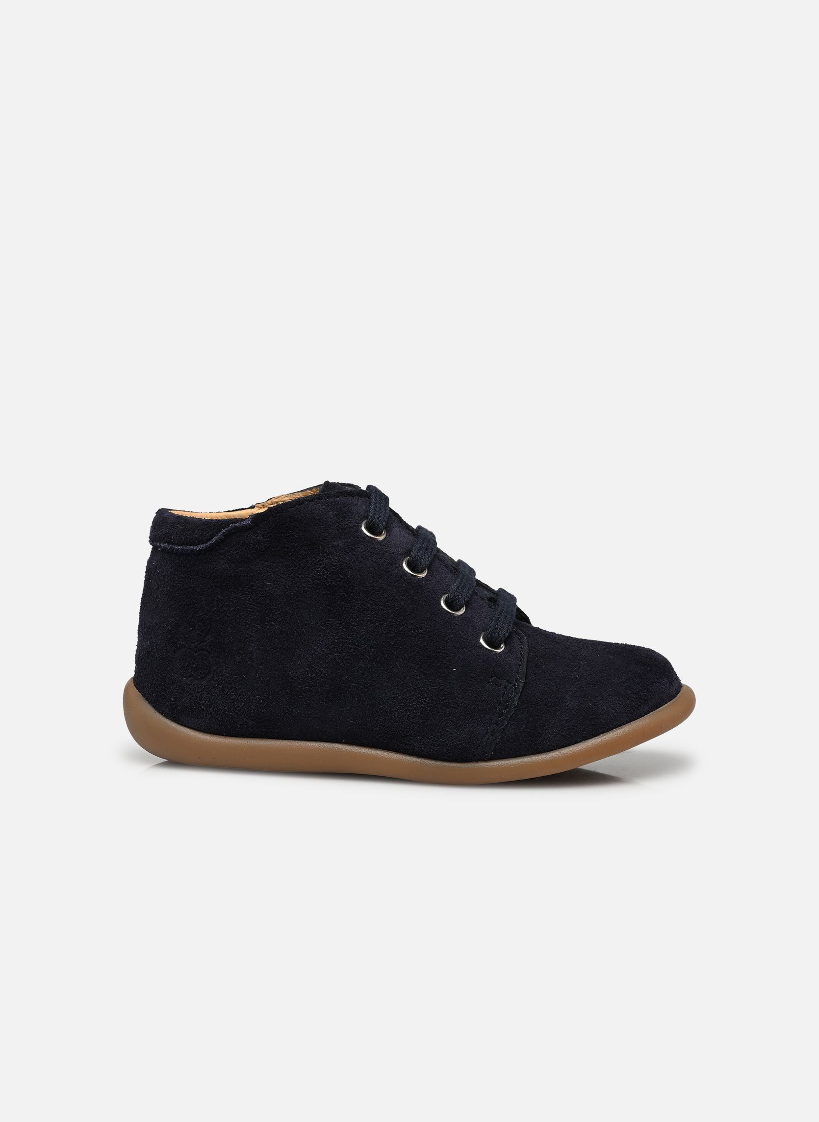 Schuhe für die ersten Schritte Stand-Up Bottine jungen blau Pom d Api Schuhe für die ersten Schritte Stand-Up Bottine jungen blau BLEU NUIT