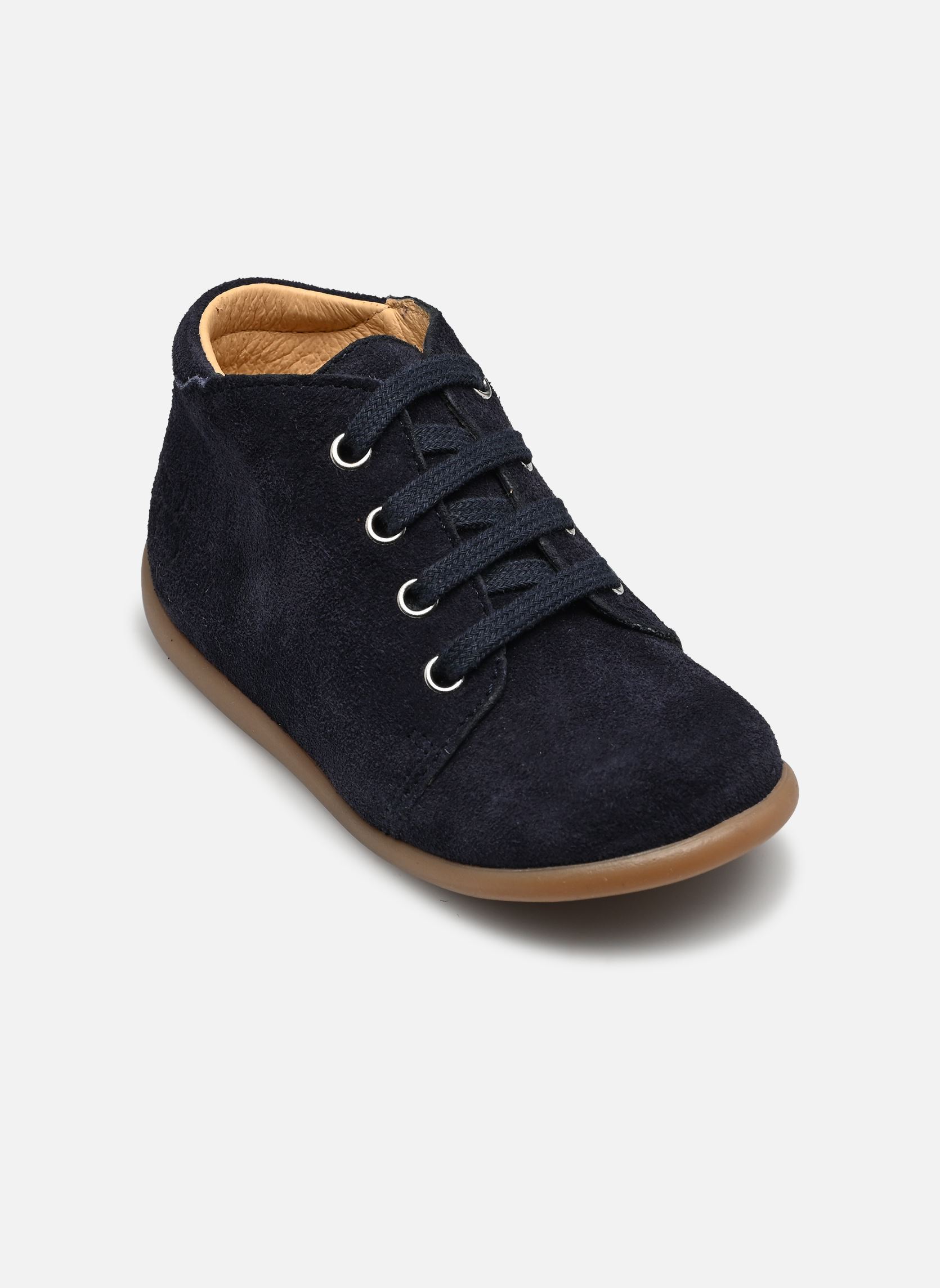 Schuhe für die ersten Schritte Stand-Up Bottine jungen blau Pom d Api Schuhe für die ersten Schritte Stand-Up Bottine jungen blau BLEU NUIT