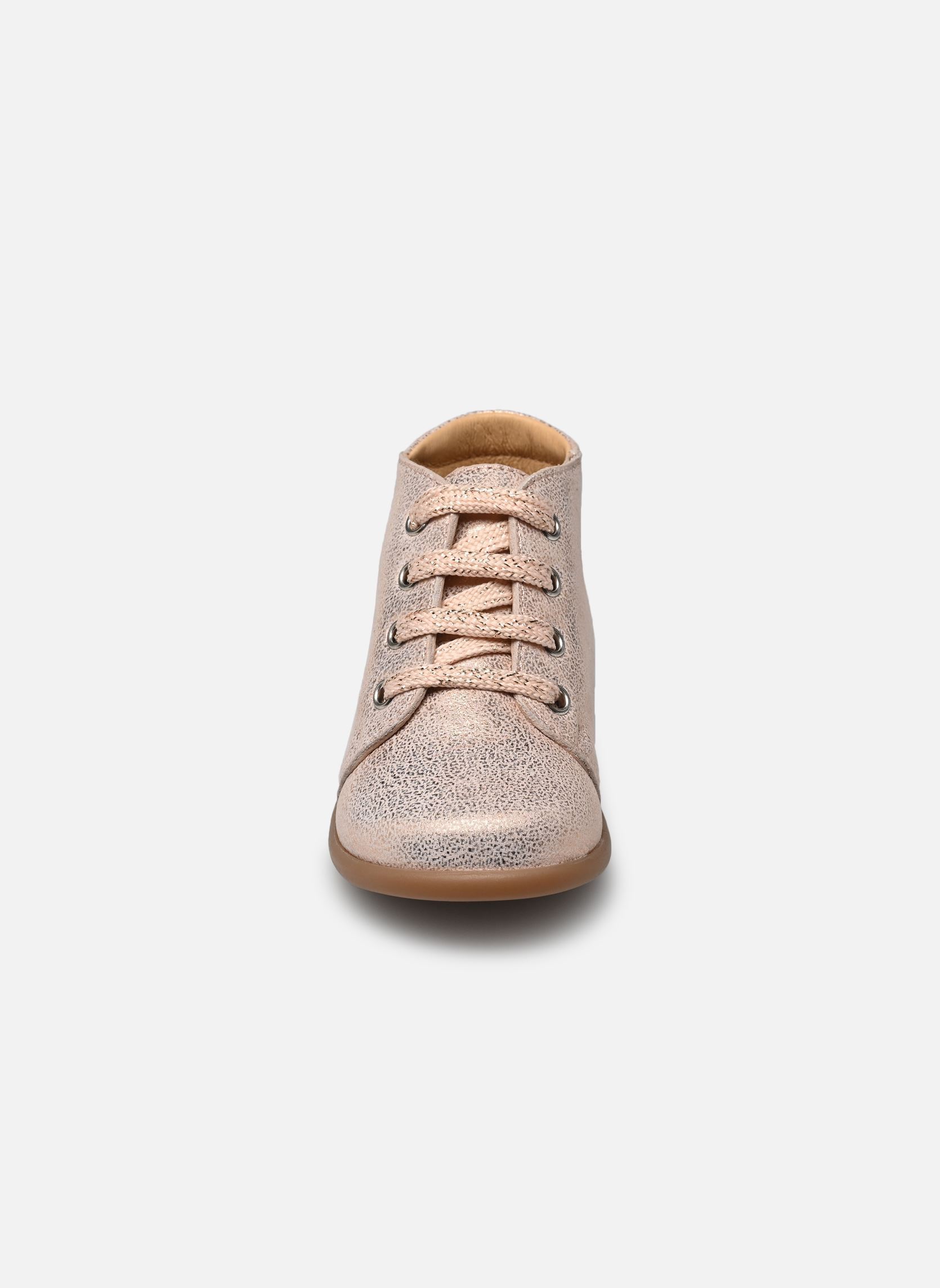 Stiefeletten / Ankle Boots STAND-UP BOTTINE mädchen rosa Pom d Api Stiefeletten / Ankle Boots STAND-UP BOTTINE mädchen rosa NUDE 3