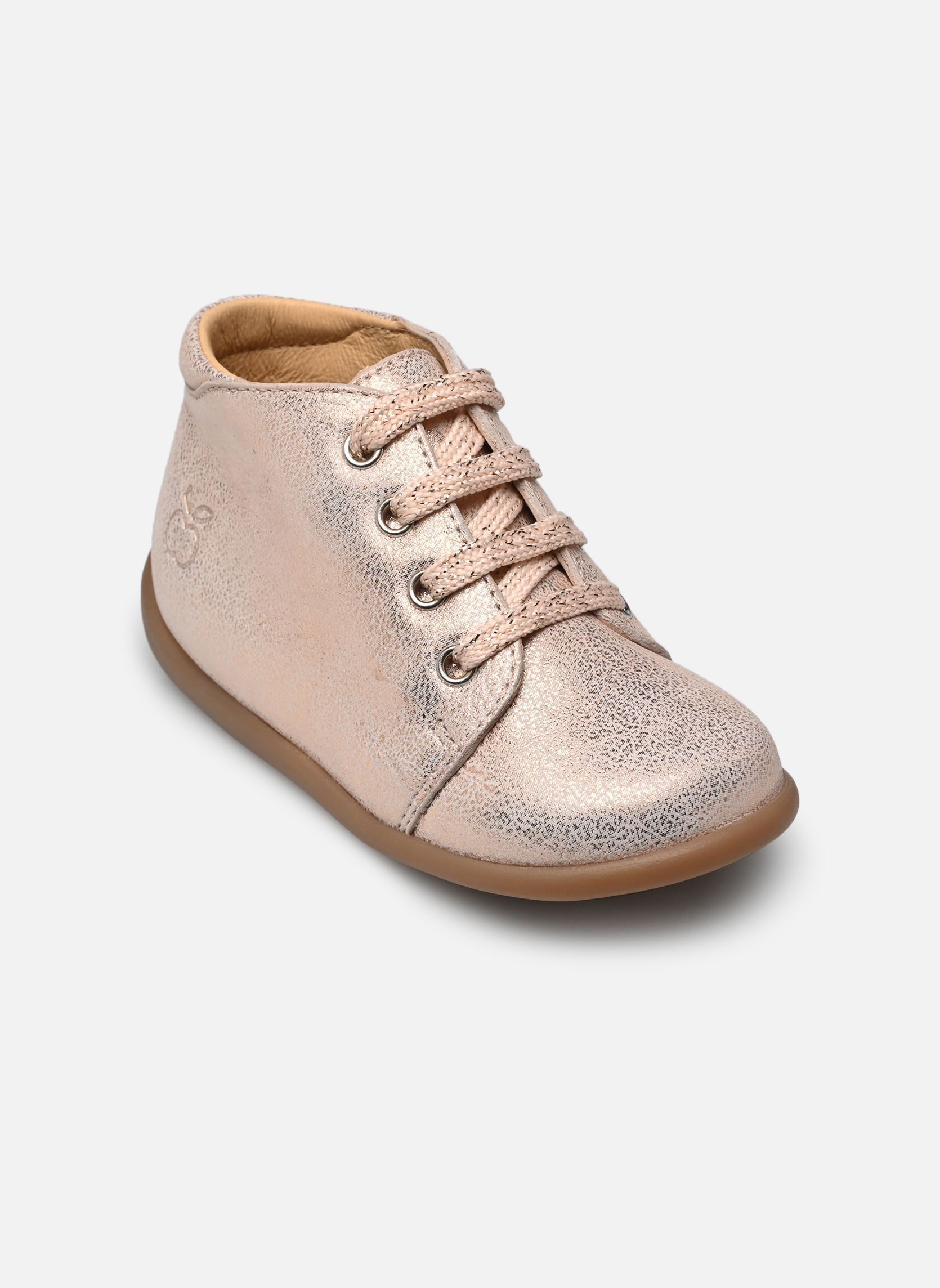Stiefeletten / Ankle Boots STAND-UP BOTTINE mädchen rosa Pom d Api Stiefeletten / Ankle Boots STAND-UP BOTTINE mädchen rosa NUDE 3