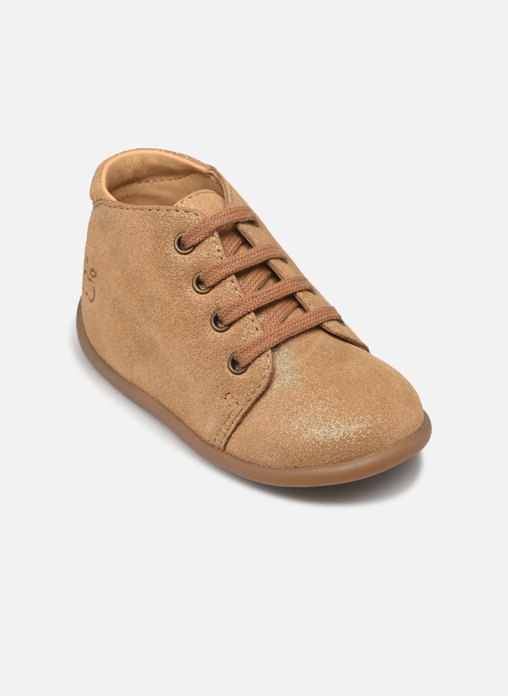 Stiefeletten / Ankle Boots STAND-UP BOTTINE mädchen braun Pom d Api Stiefeletten / Ankle Boots STAND-UP BOTTINE mädchen braun CARAMEL