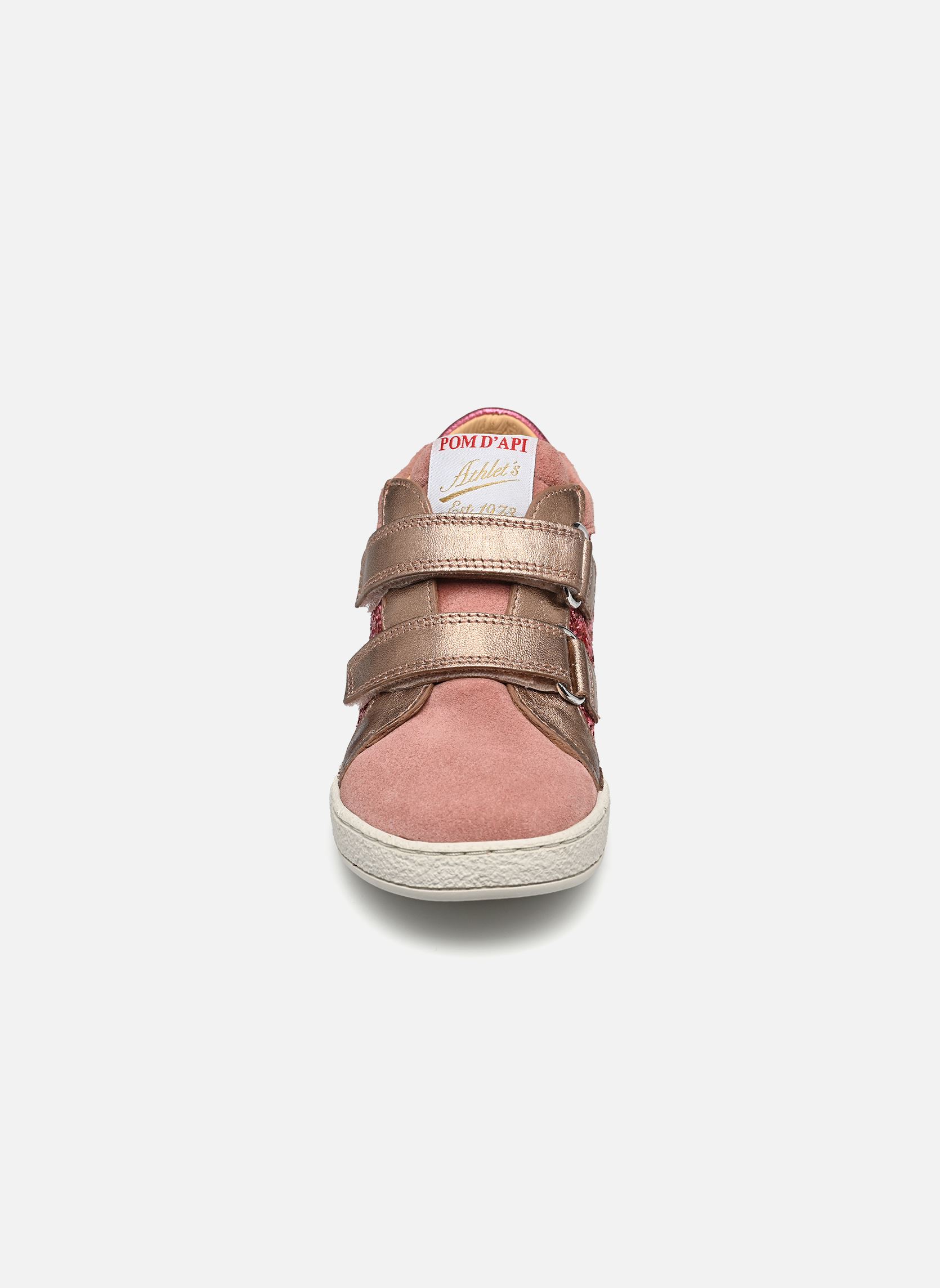 Baskets MOUSSE EASY TOP fille rose Pom d Api Baskets MOUSSE EASY TOP fille rose VIEUX ROSE