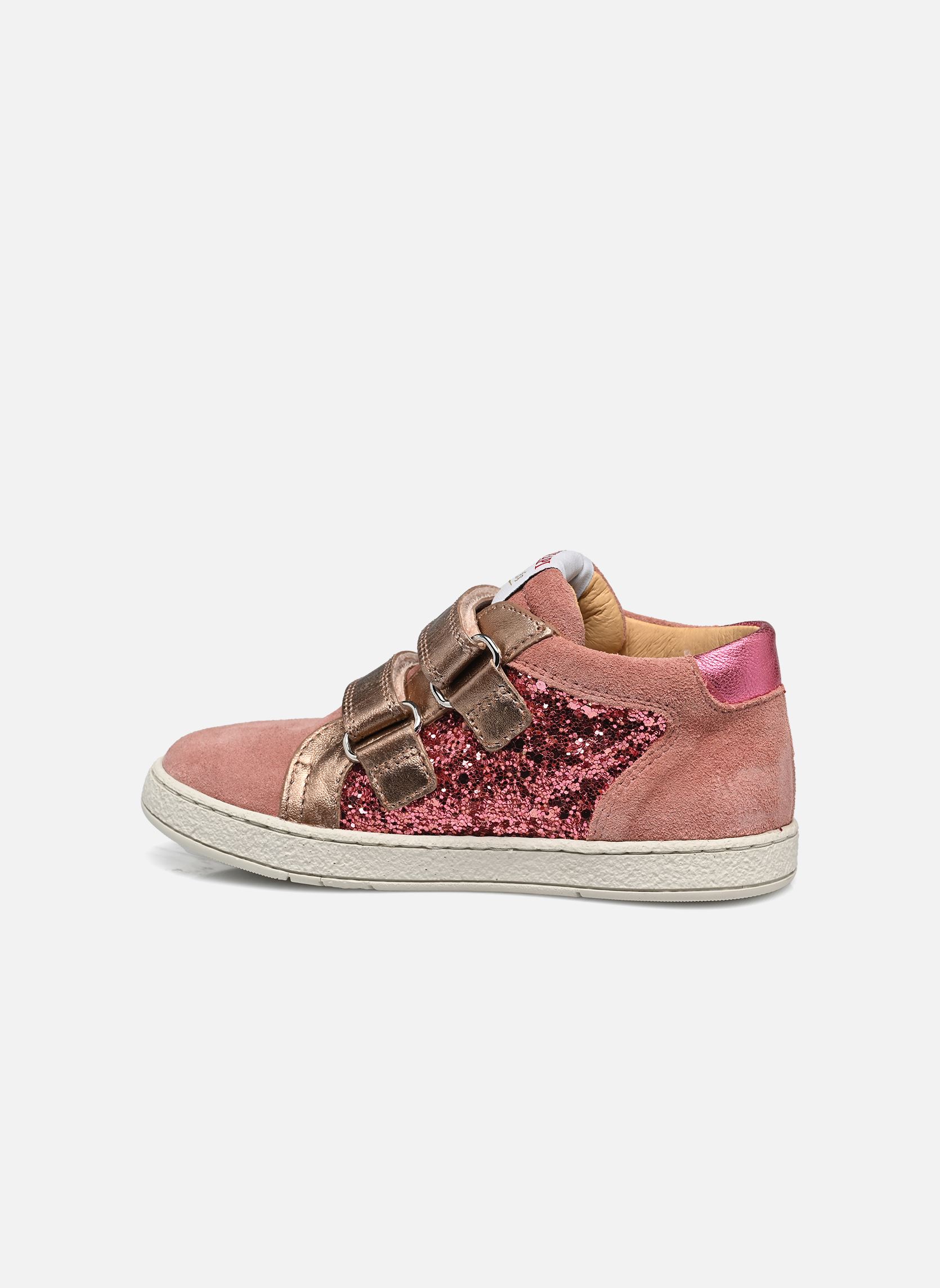 Baskets MOUSSE EASY TOP fille rose Pom d Api Baskets MOUSSE EASY TOP fille rose VIEUX ROSE