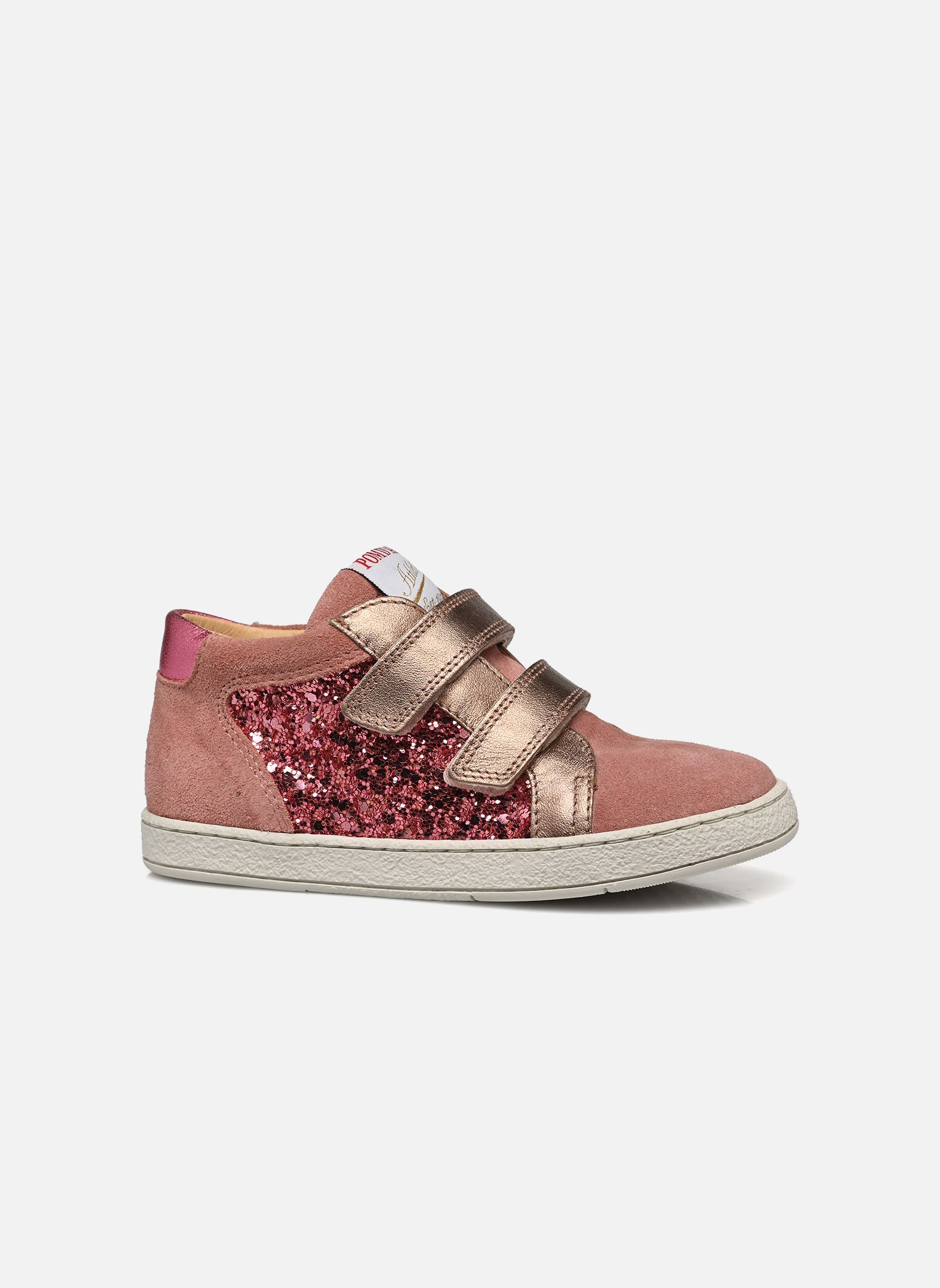 Baskets MOUSSE EASY TOP fille rose Pom d Api Baskets MOUSSE EASY TOP fille rose VIEUX ROSE