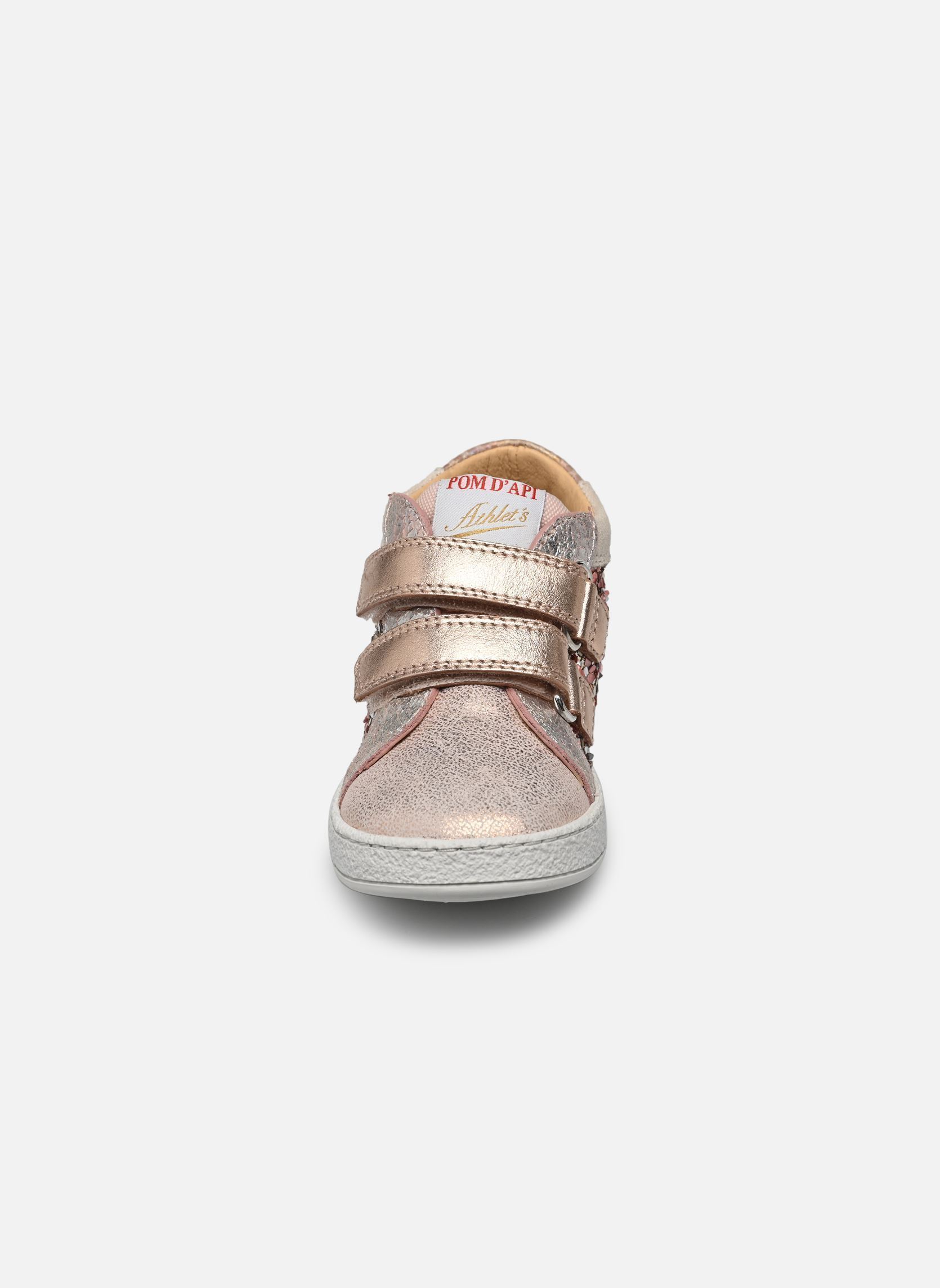 Zapatillas MOUSSE EASY TOP niña rosa Pom d Api Zapatillas MOUSSE EASY TOP niña rosa NUDE