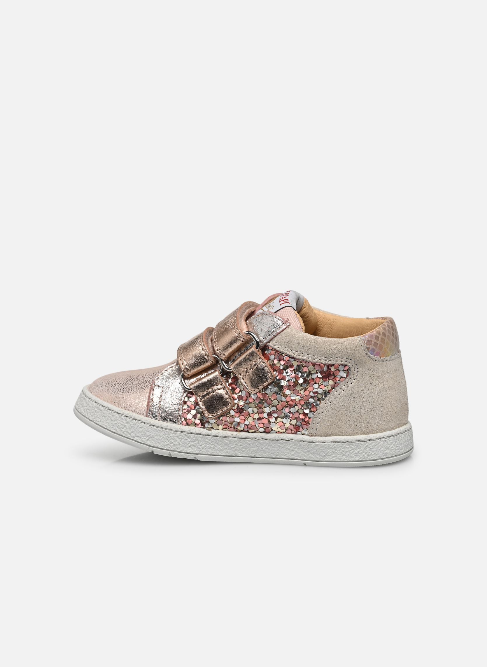 Zapatillas MOUSSE EASY TOP niña rosa Pom d Api Zapatillas MOUSSE EASY TOP niña rosa NUDE