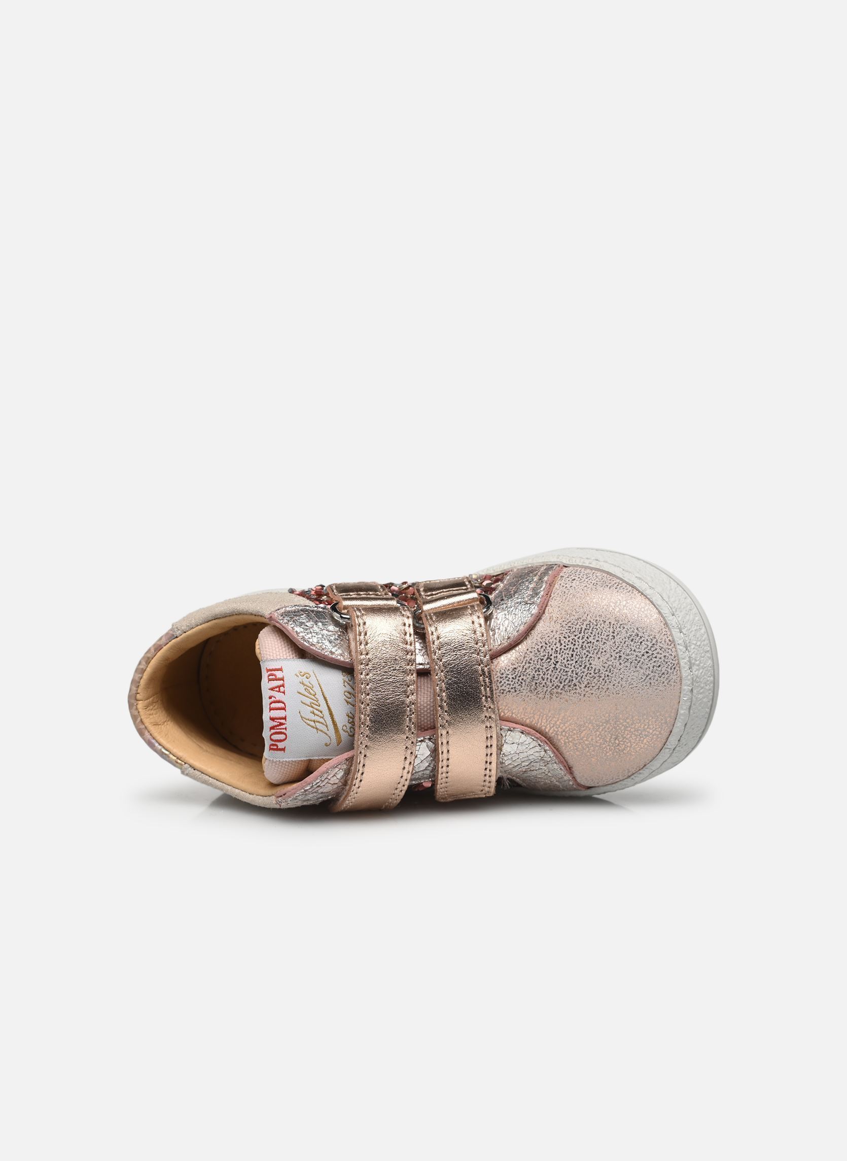 Zapatillas MOUSSE EASY TOP niña rosa Pom d Api Zapatillas MOUSSE EASY TOP niña rosa NUDE