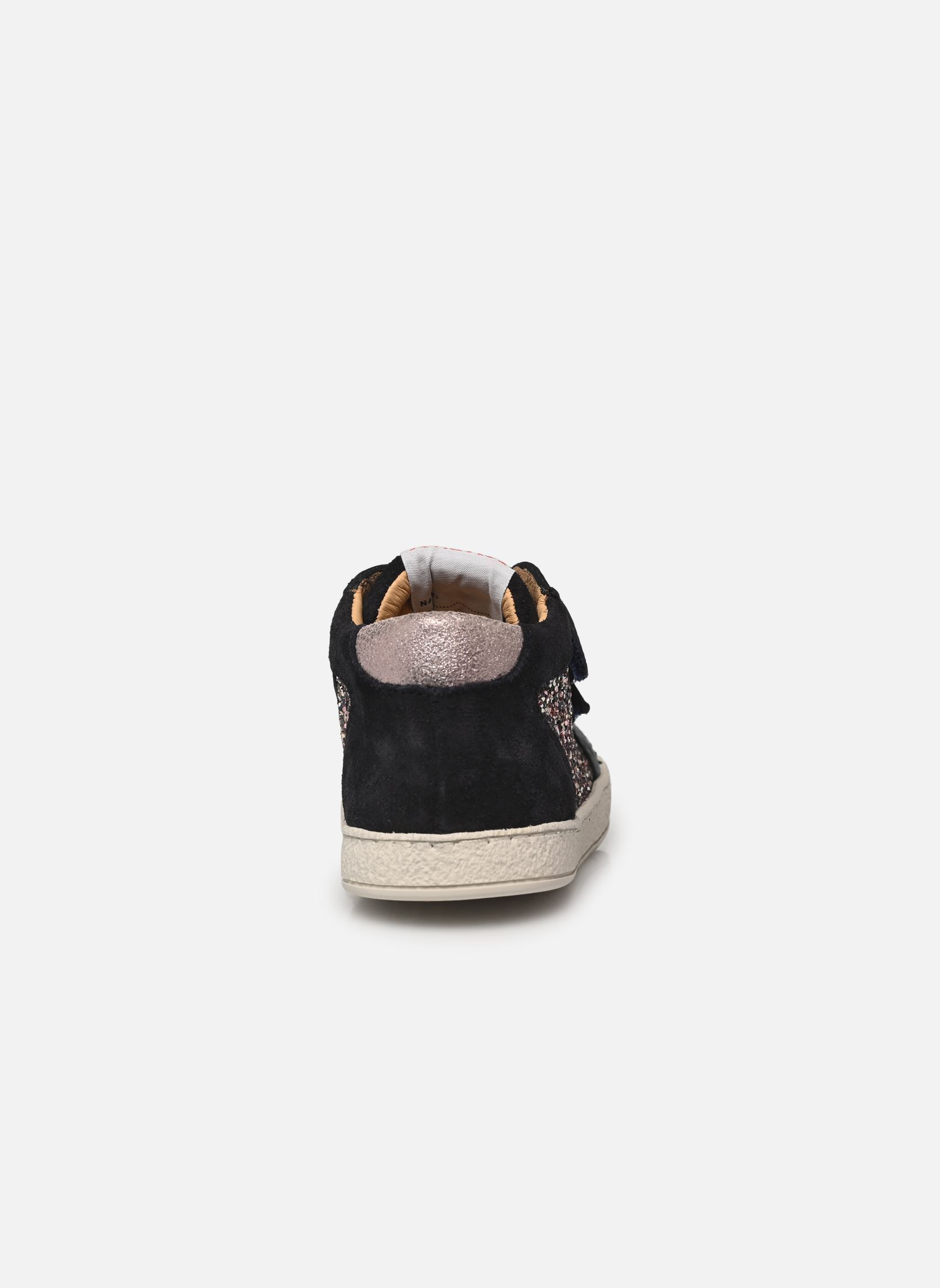 Zapatillas MOUSSE EASY TOP niña azul Pom d Api Zapatillas MOUSSE EASY TOP niña azul NAVY-MULTI PINK