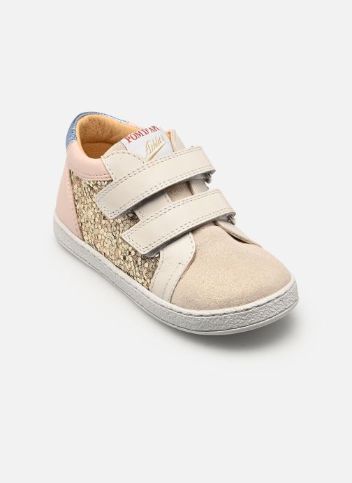 Pom d Api Sneaker MOUSSE EASY TOP mädchen gold und bronze