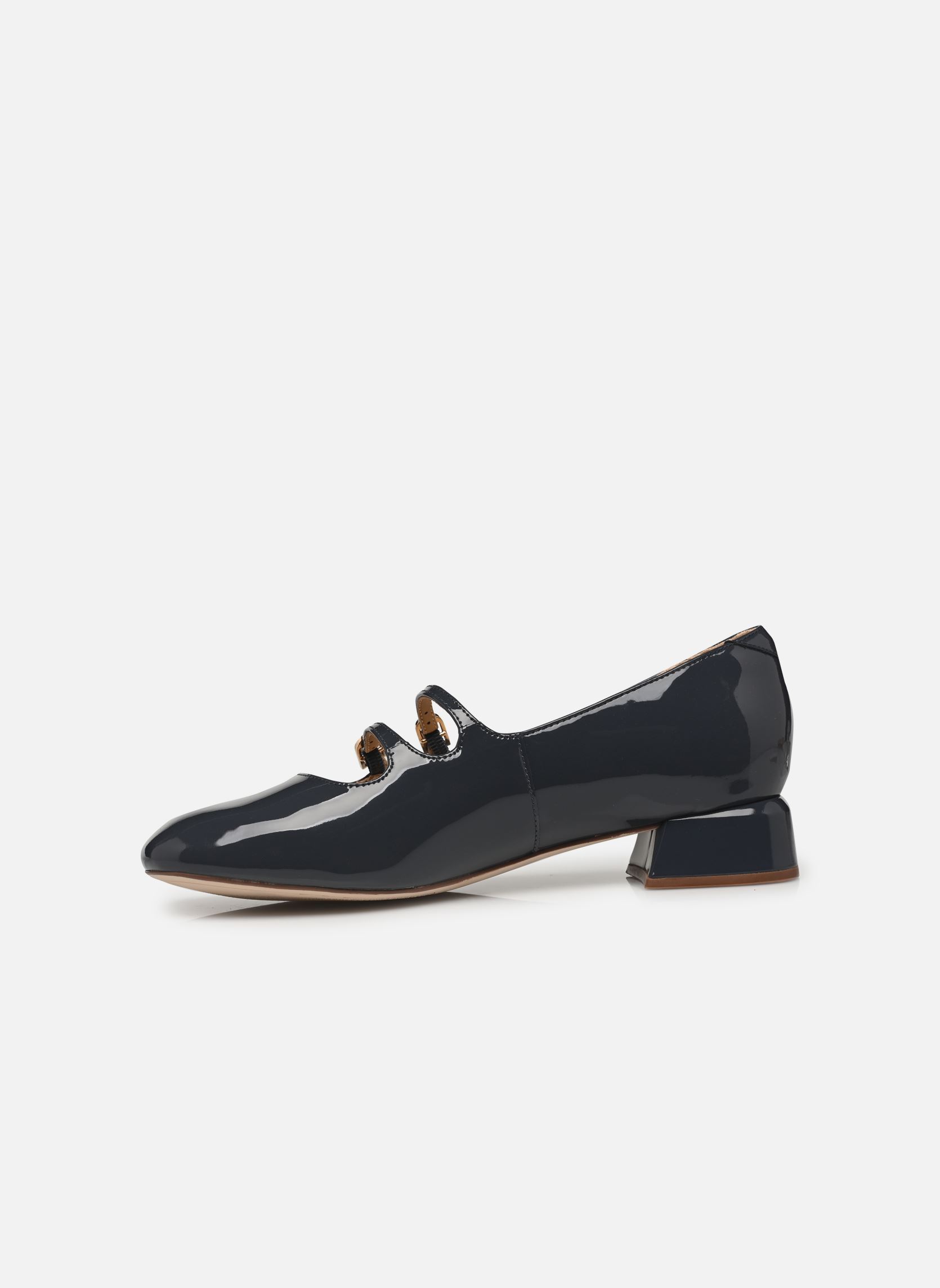 Klassische Ballerinas Daiss30 Shine damen blau Clarks Klassische Ballerinas Daiss30 Shine damen blau NAVY PATENT