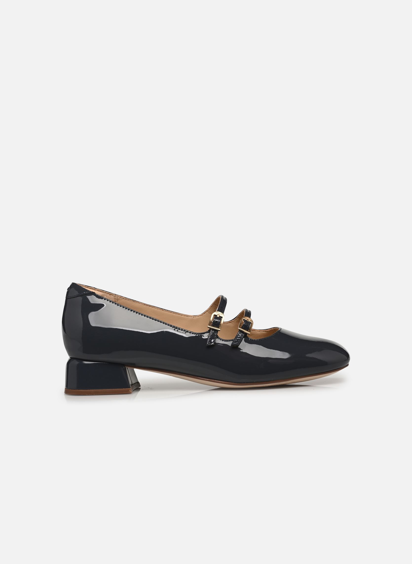 Klassische Ballerinas Daiss30 Shine damen blau Clarks Klassische Ballerinas Daiss30 Shine damen blau NAVY PATENT