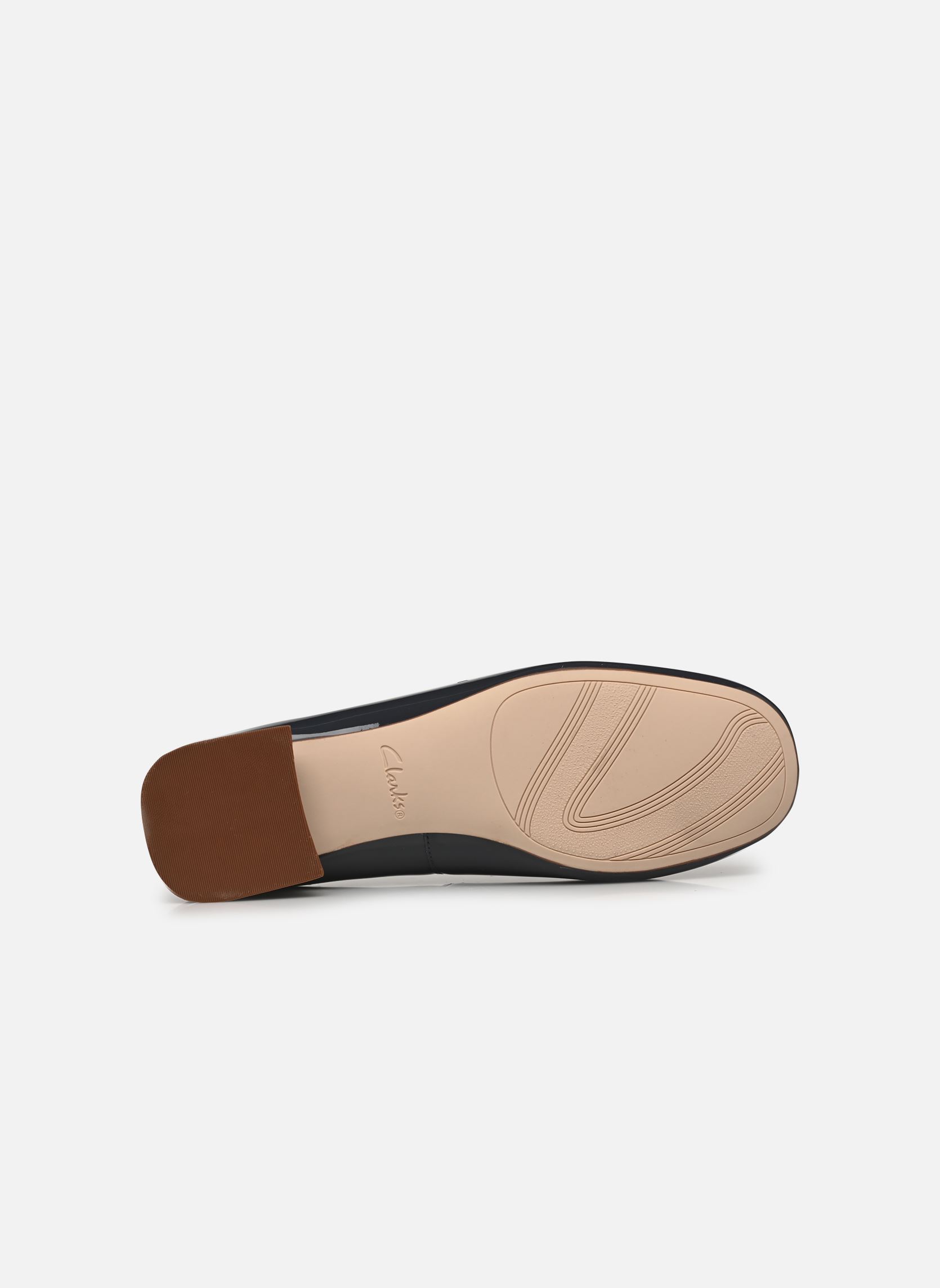 Klassische Ballerinas Daiss30 Shine damen blau Clarks Klassische Ballerinas Daiss30 Shine damen blau NAVY PATENT