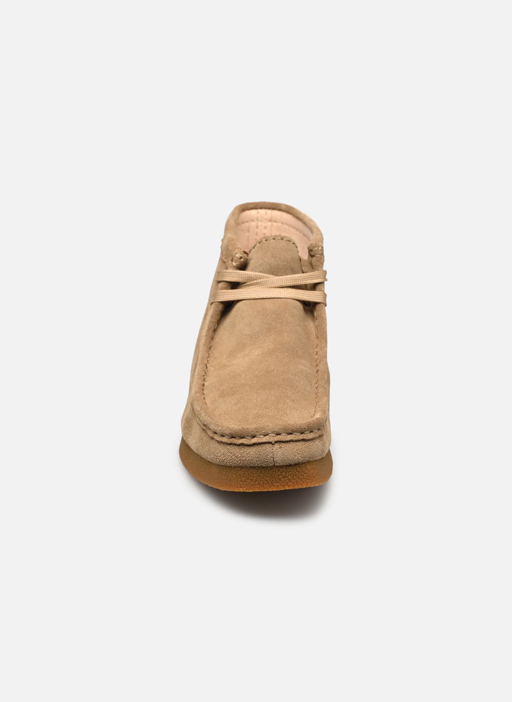Baskets montantes WallabeeEVOBt 26174743 femme beige Clarks Baskets montantes WallabeeEVOBt 26174743 femme beige DARK SAND SUEDE