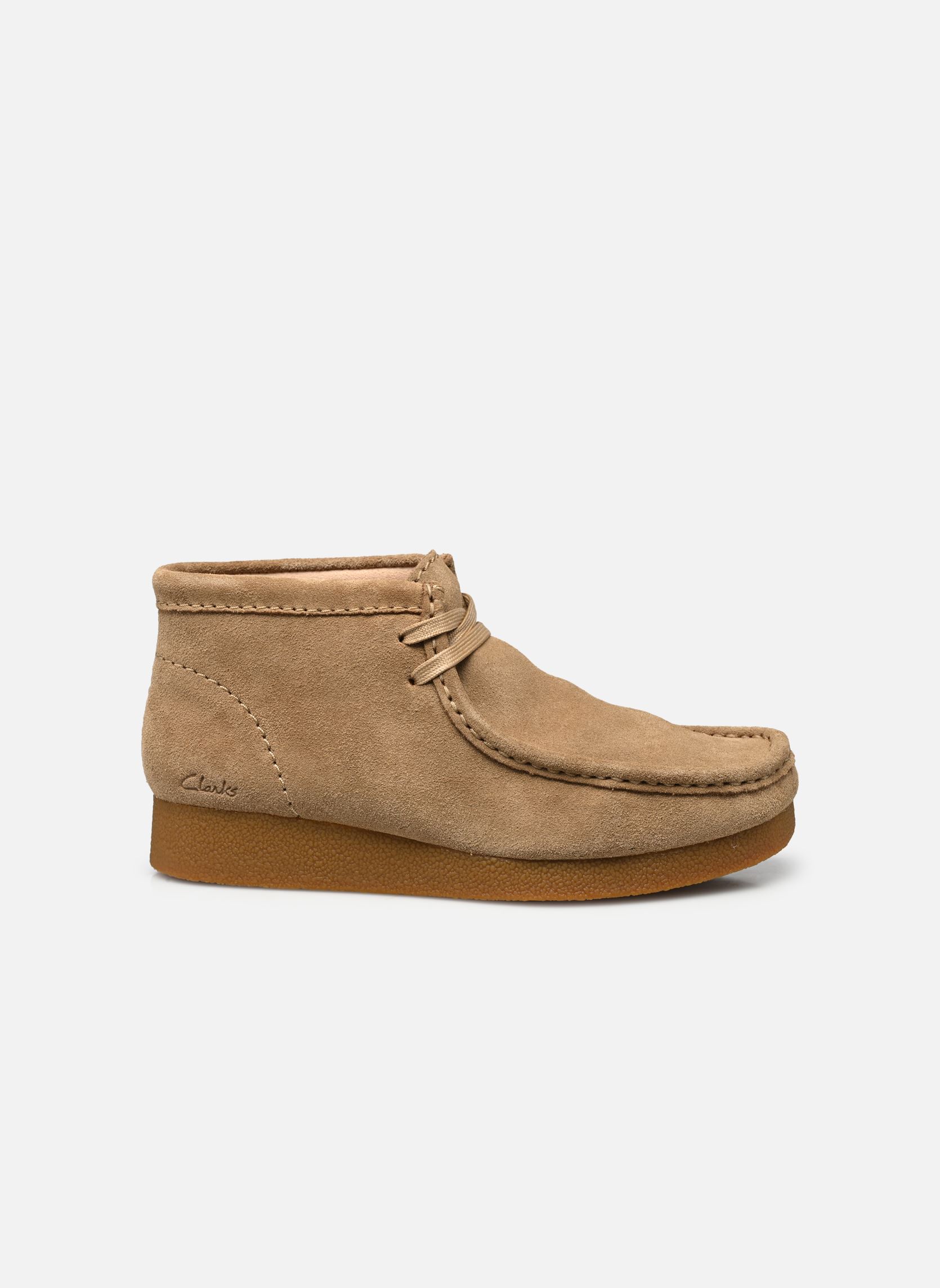 Baskets montantes WallabeeEVOBt 26174743 femme beige Clarks Baskets montantes WallabeeEVOBt 26174743 femme beige DARK SAND SUEDE