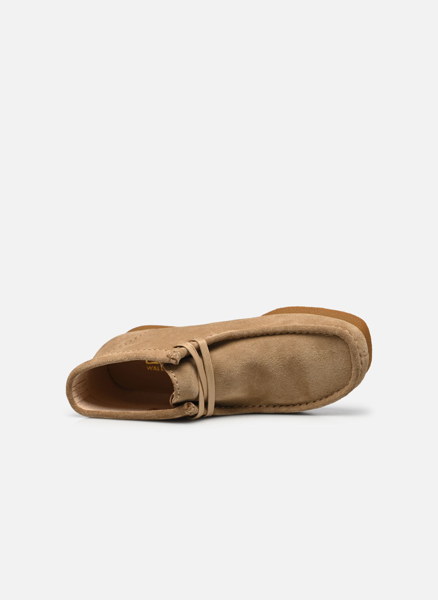 Baskets montantes WallabeeEVOBt 26174743 femme beige Clarks Baskets montantes WallabeeEVOBt 26174743 femme beige DARK SAND SUEDE