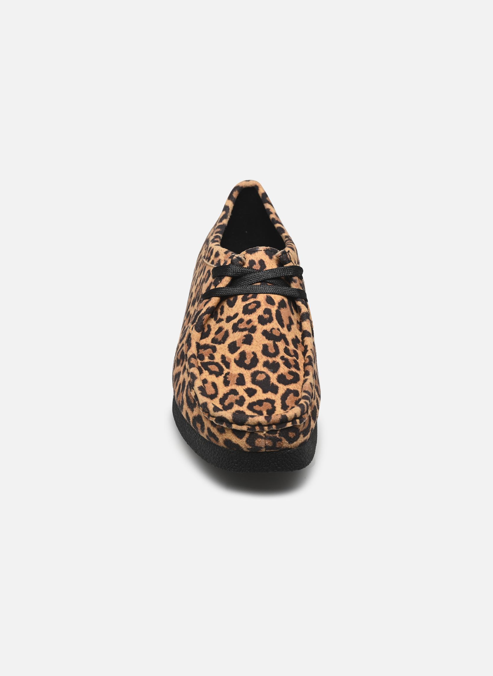 Derbys WallabeeEVOSh damen braun Clarks Derbys WallabeeEVOSh damen braun LEOPARD SUEDE