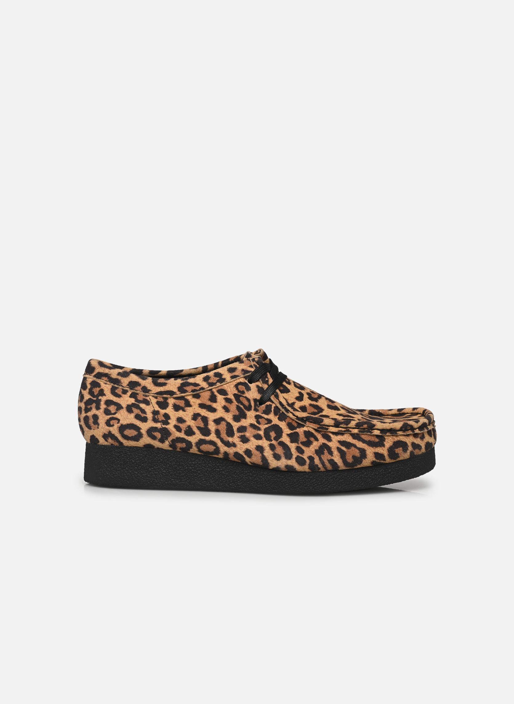 Derbys WallabeeEVOSh damen braun Clarks Derbys WallabeeEVOSh damen braun LEOPARD SUEDE