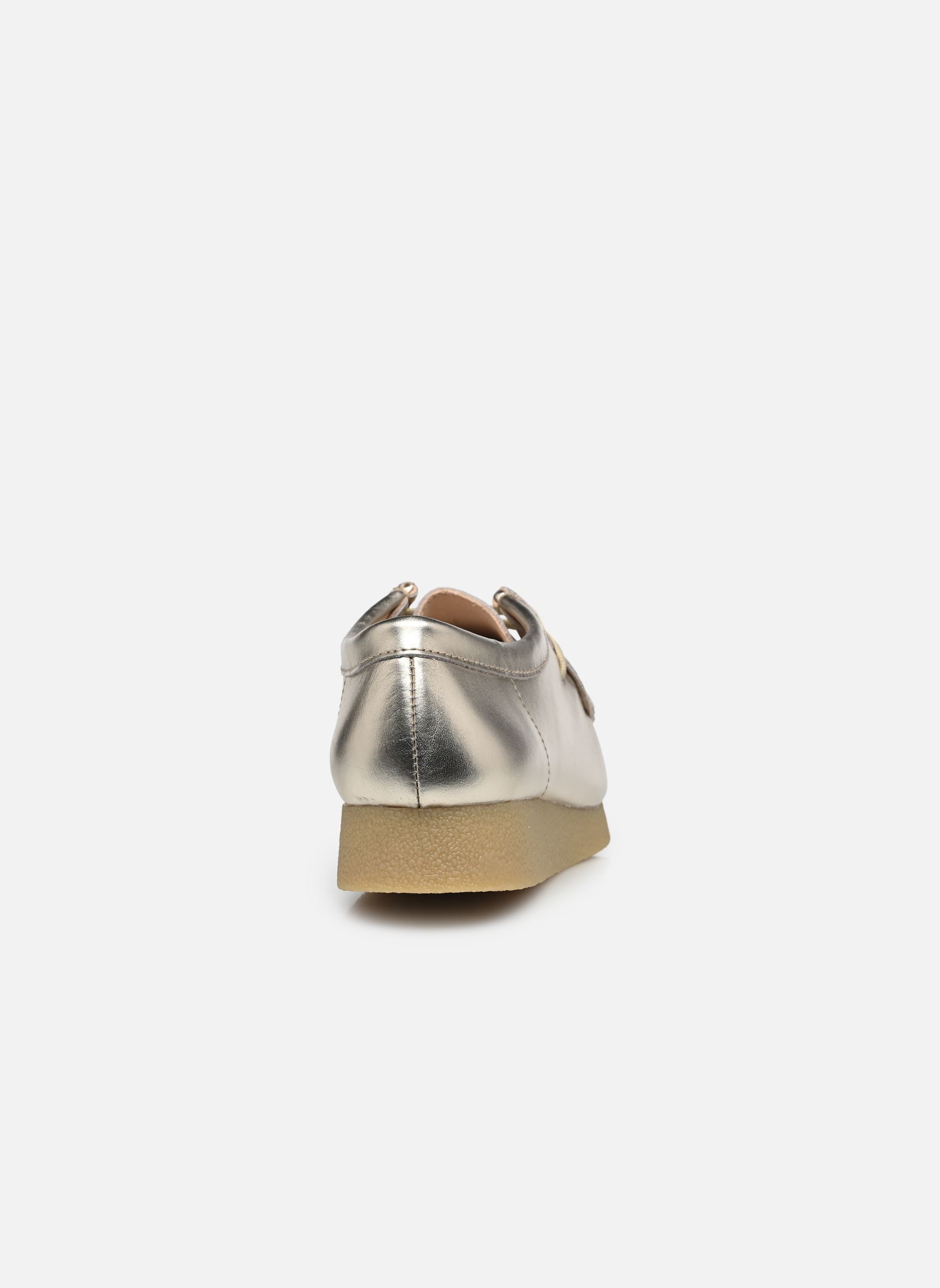 Derby schoenen WallabeeEVOSh dames goud en brons Clarks Derby schoenen WallabeeEVOSh dames goud en brons GOLD LEATHER