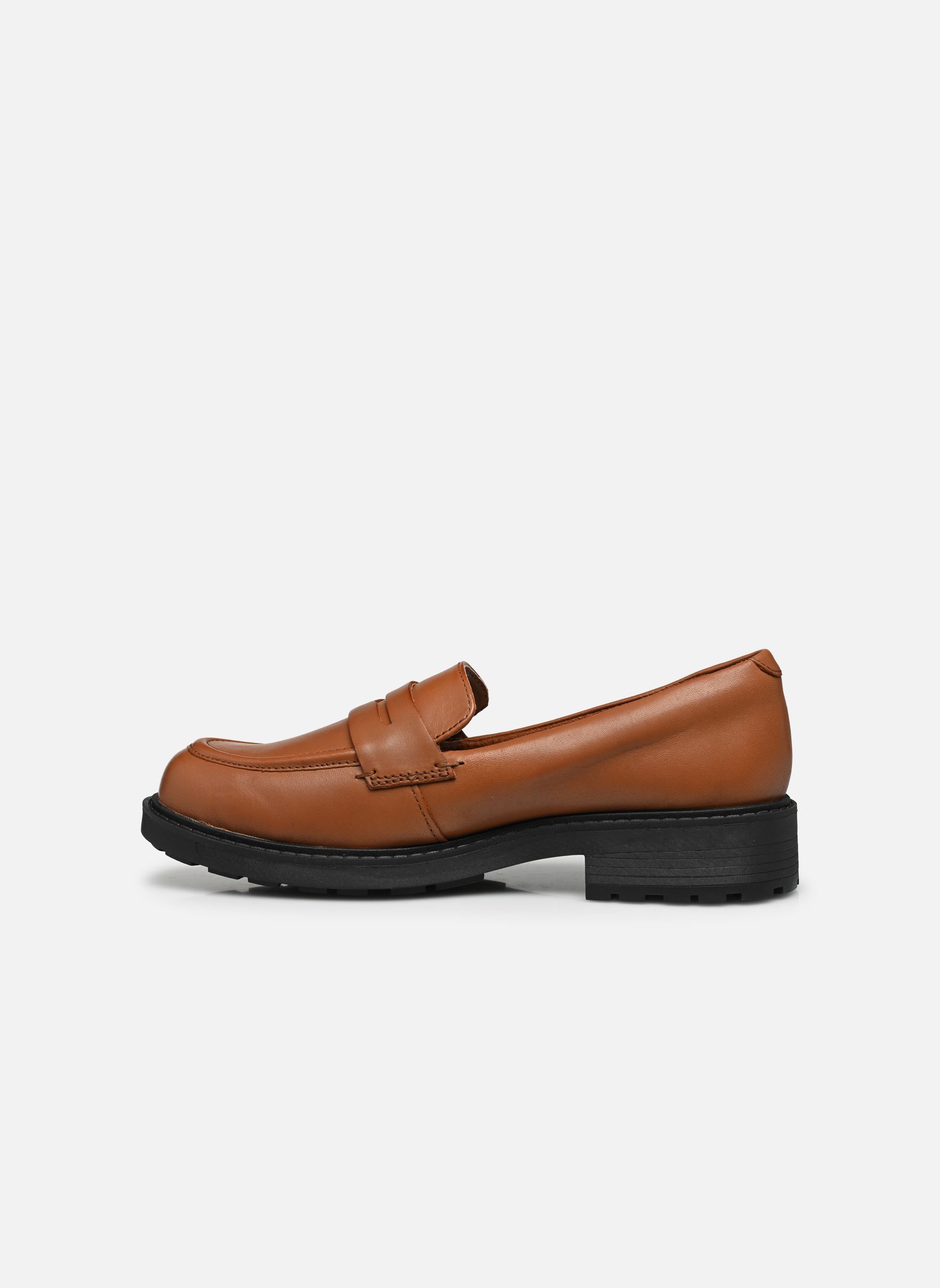Mocassins Orinoco2 Penny femme marron Clarks Mocassins Orinoco2 Penny femme marron DARK TAN LEA