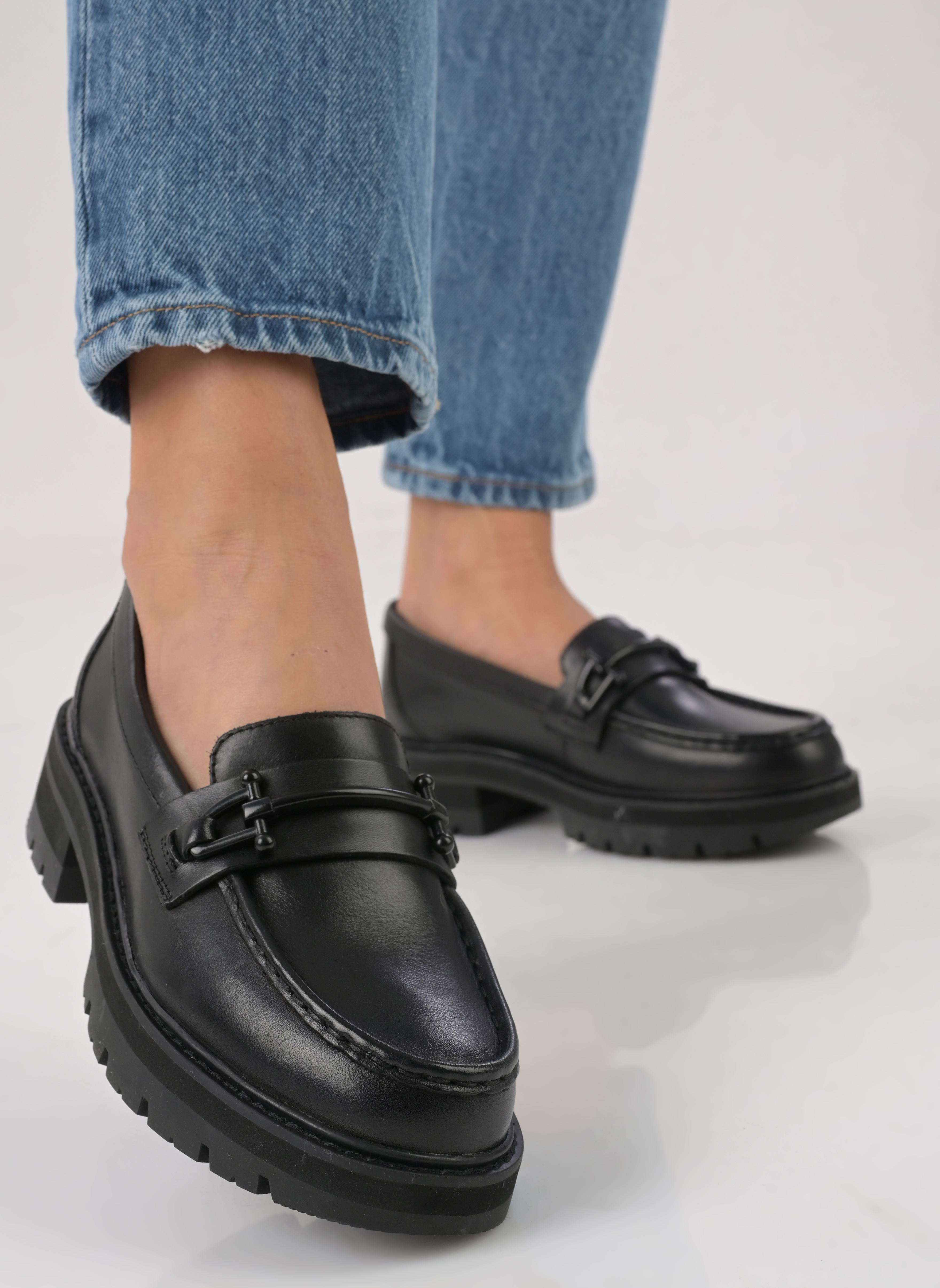 Mocassins Orianna Bit 26174808 femme noir Clarks Mocassins Orianna Bit 26174808 femme noir BLACK LEATHER