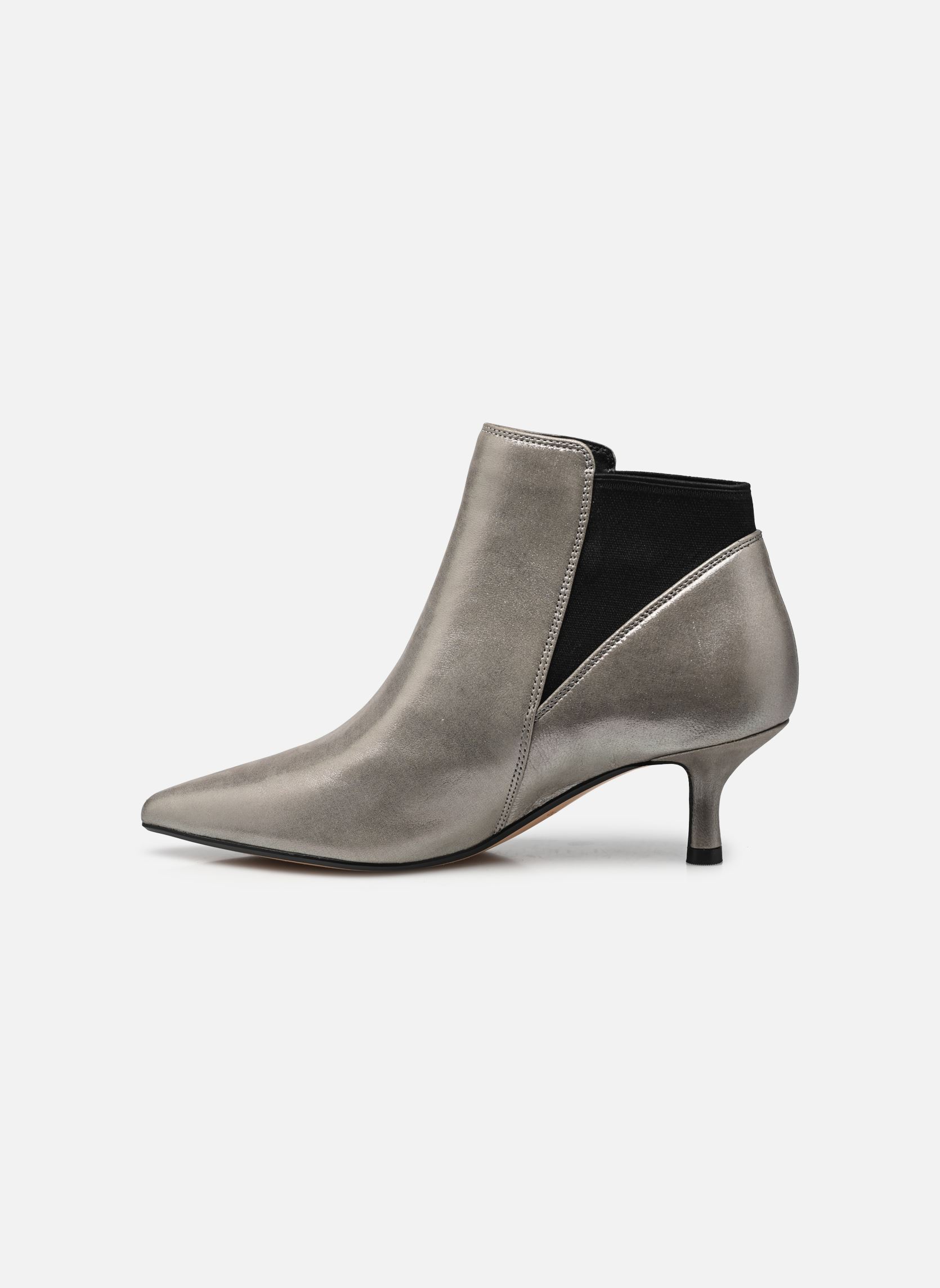 Niedrige Ankle Boots Violet55 Up damen silber Clarks Niedrige Ankle Boots Violet55 Up damen silber METALLIC