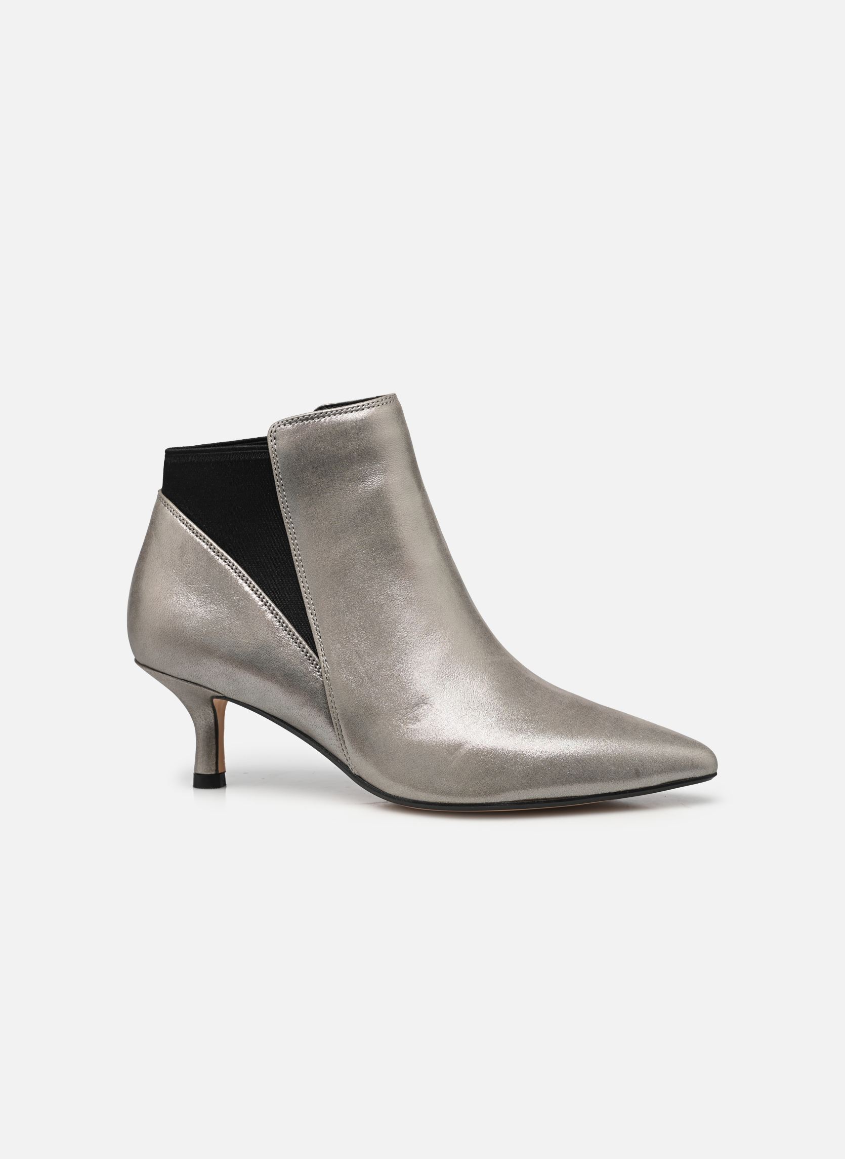 Niedrige Ankle Boots Violet55 Up damen silber Clarks Niedrige Ankle Boots Violet55 Up damen silber METALLIC