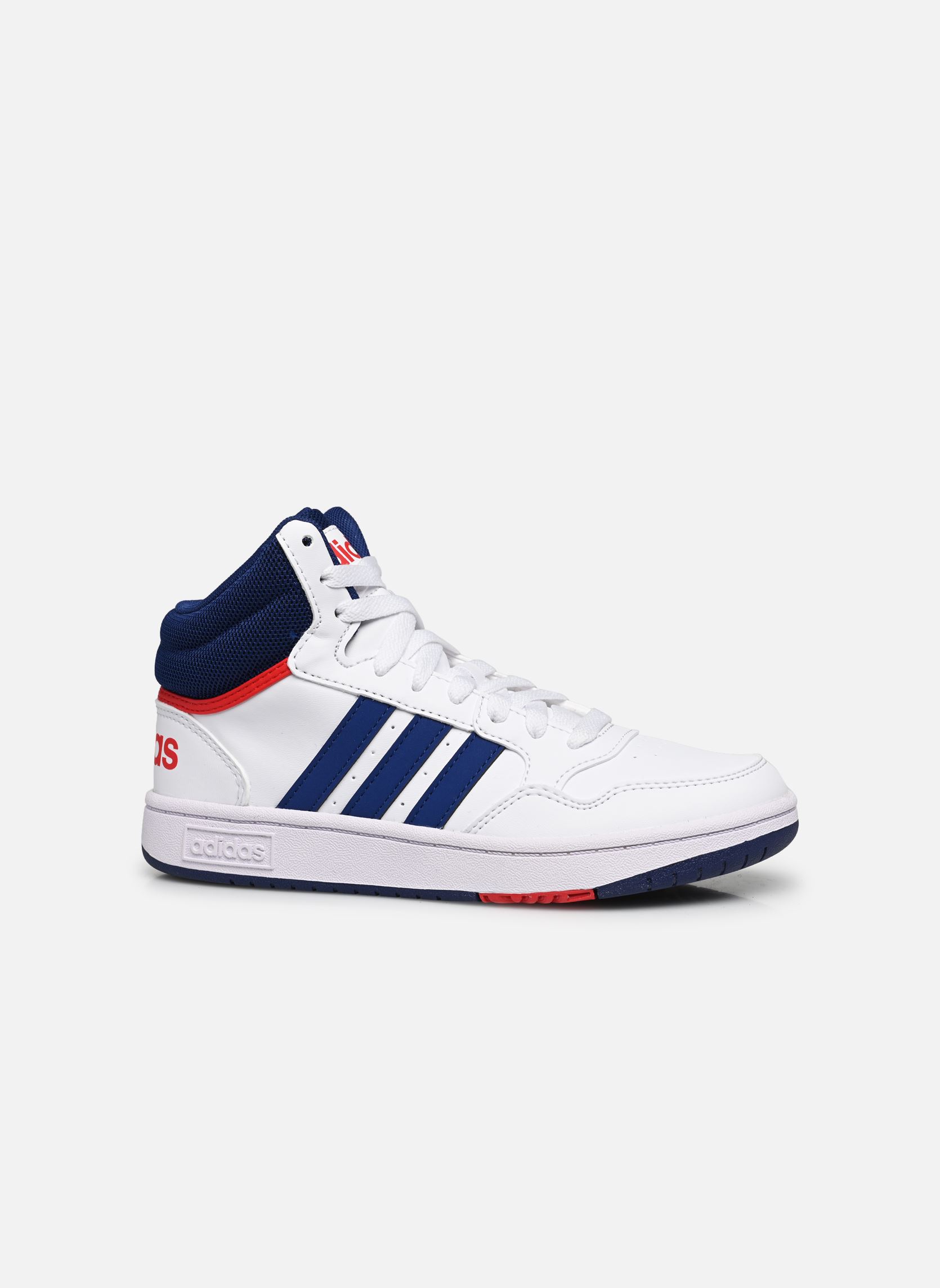 Baskets Hoops 3.0 Mid K blanc adidas sportswear Baskets Hoops 3.0 Mid K blanc FTWWHT/VICBLU/BETSCA