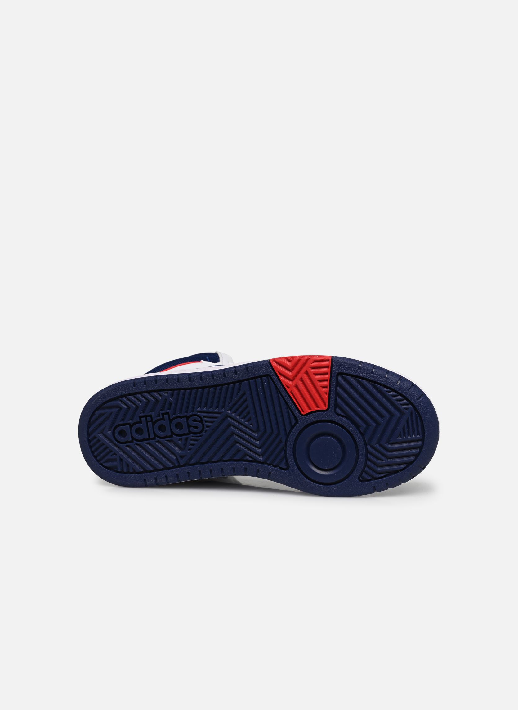 Baskets Hoops 3.0 Mid K blanc adidas sportswear Baskets Hoops 3.0 Mid K blanc FTWWHT/VICBLU/BETSCA