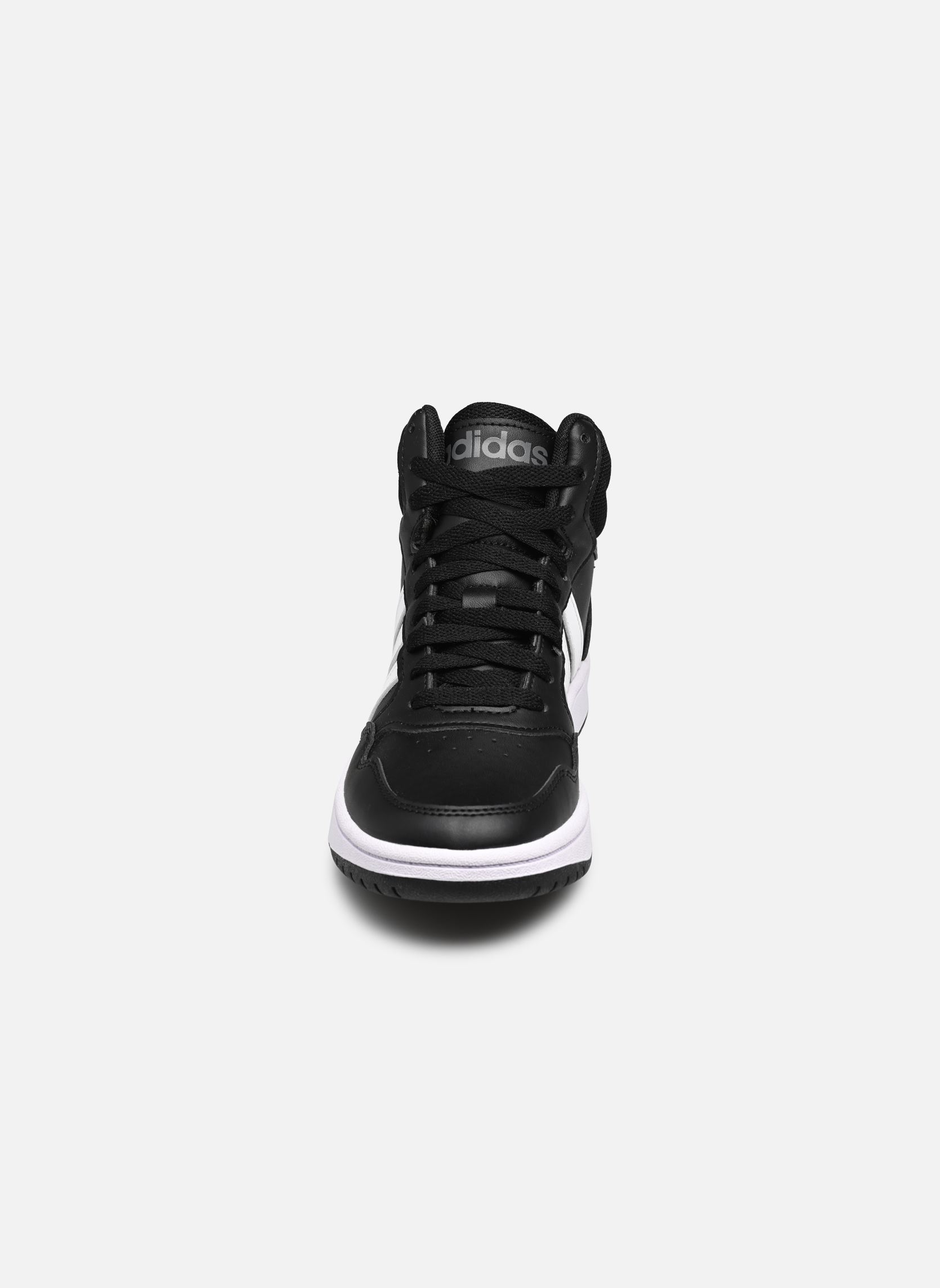 Baskets Hoops 3.0 Mid K noir adidas sportswear Baskets Hoops 3.0 Mid K noir CBLACK/FTWWHT/GRESIX