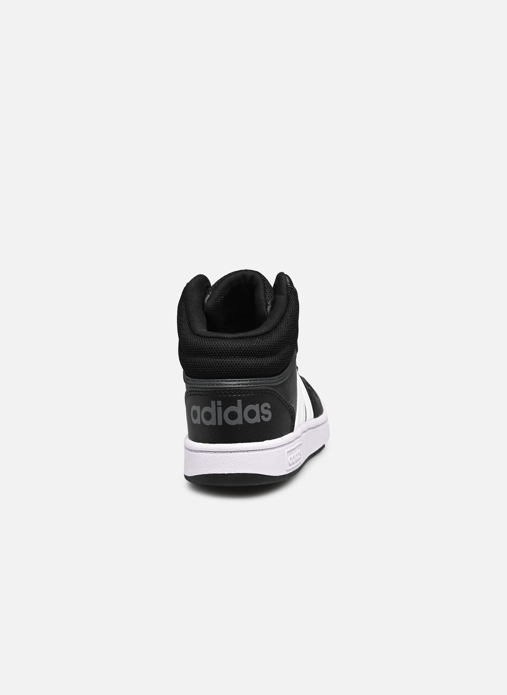 Baskets Hoops 3.0 Mid K noir adidas sportswear Baskets Hoops 3.0 Mid K noir CBLACK/FTWWHT/GRESIX