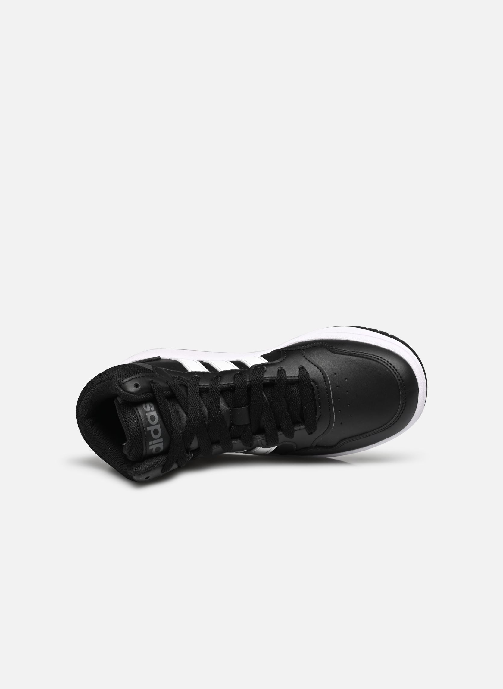 Baskets Hoops 3.0 Mid K noir adidas sportswear Baskets Hoops 3.0 Mid K noir CBLACK/FTWWHT/GRESIX