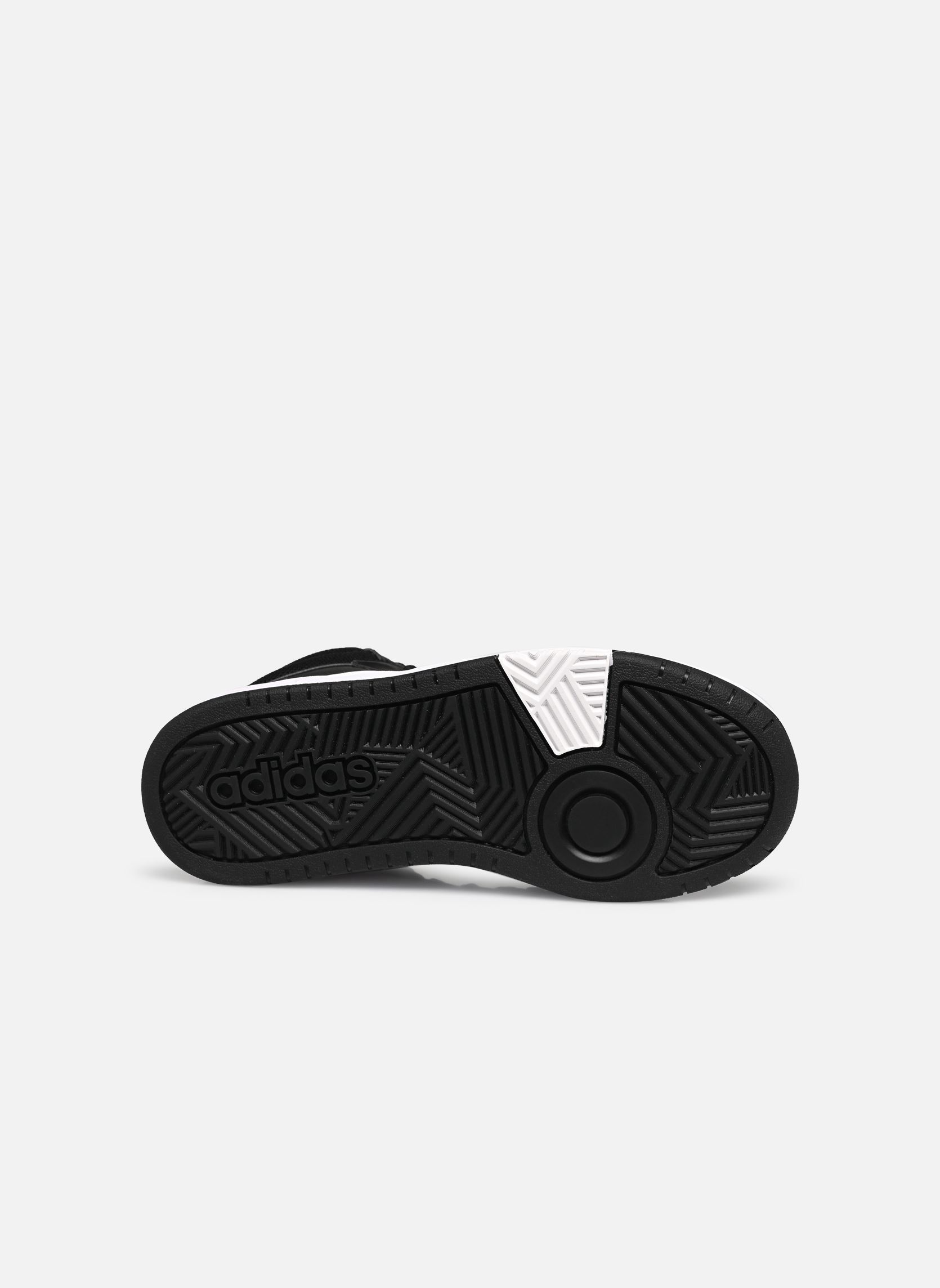 Baskets Hoops 3.0 Mid K noir adidas sportswear Baskets Hoops 3.0 Mid K noir CBLACK/FTWWHT/GRESIX