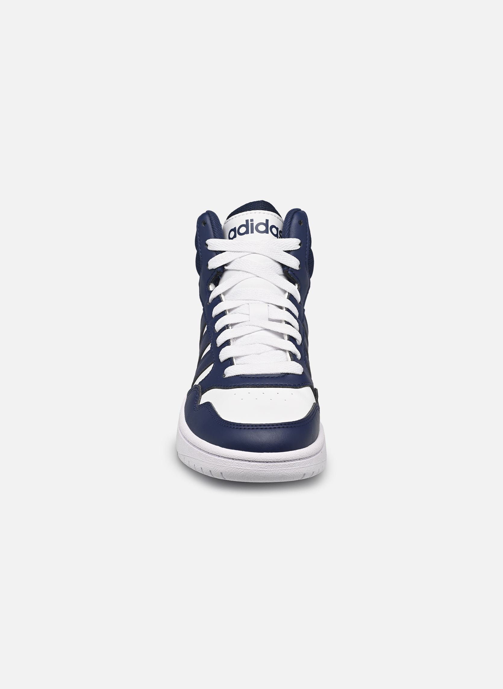 Baskets Hoops 3.0 Mid K blanc adidas sportswear Baskets Hoops 3.0 Mid K blanc FTWWHT/DKBLUE/DKBLUE