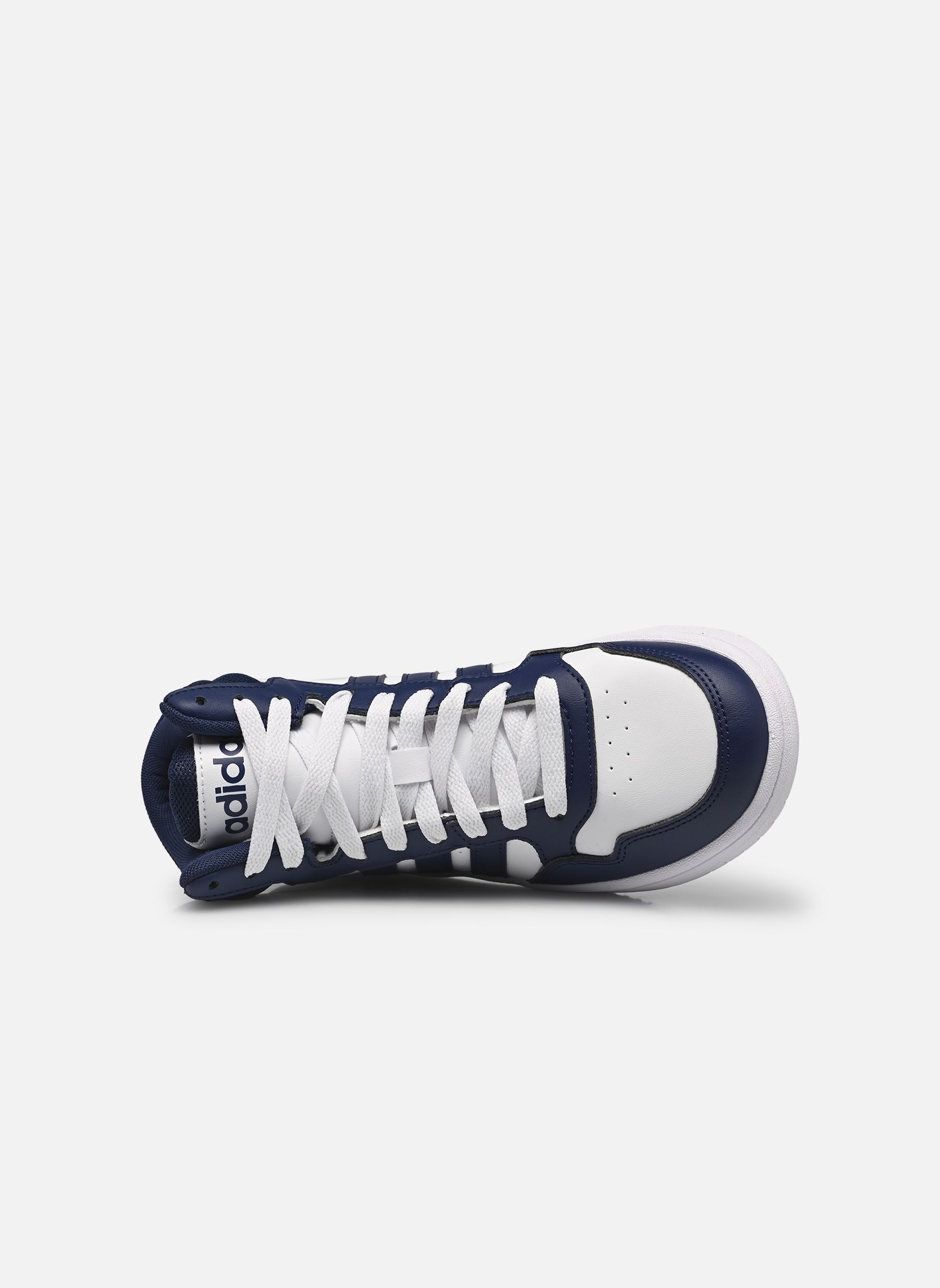 Baskets Hoops 3.0 Mid K blanc adidas sportswear Baskets Hoops 3.0 Mid K blanc FTWWHT/DKBLUE/DKBLUE