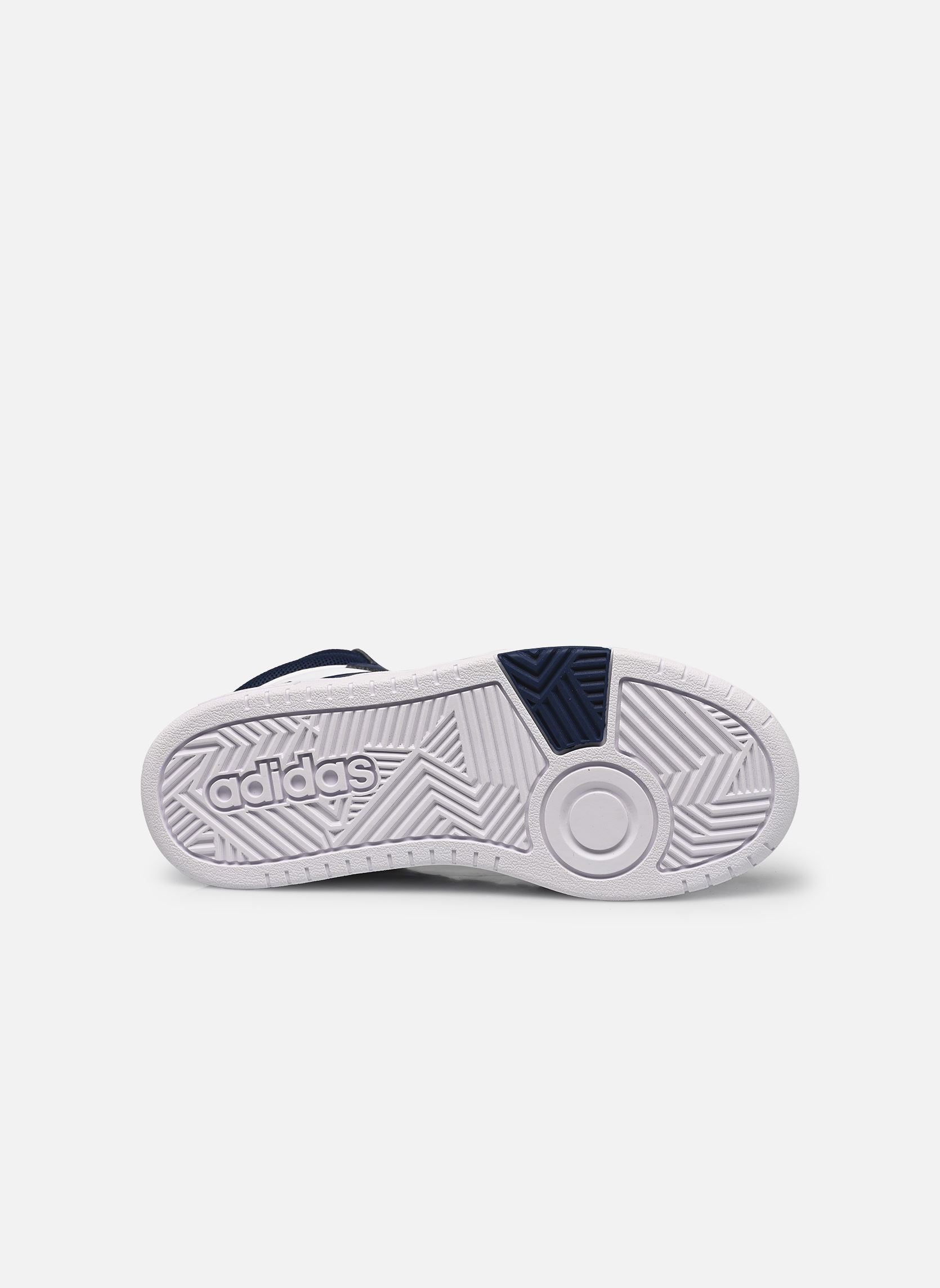 Baskets Hoops 3.0 Mid K blanc adidas sportswear Baskets Hoops 3.0 Mid K blanc FTWWHT/DKBLUE/DKBLUE