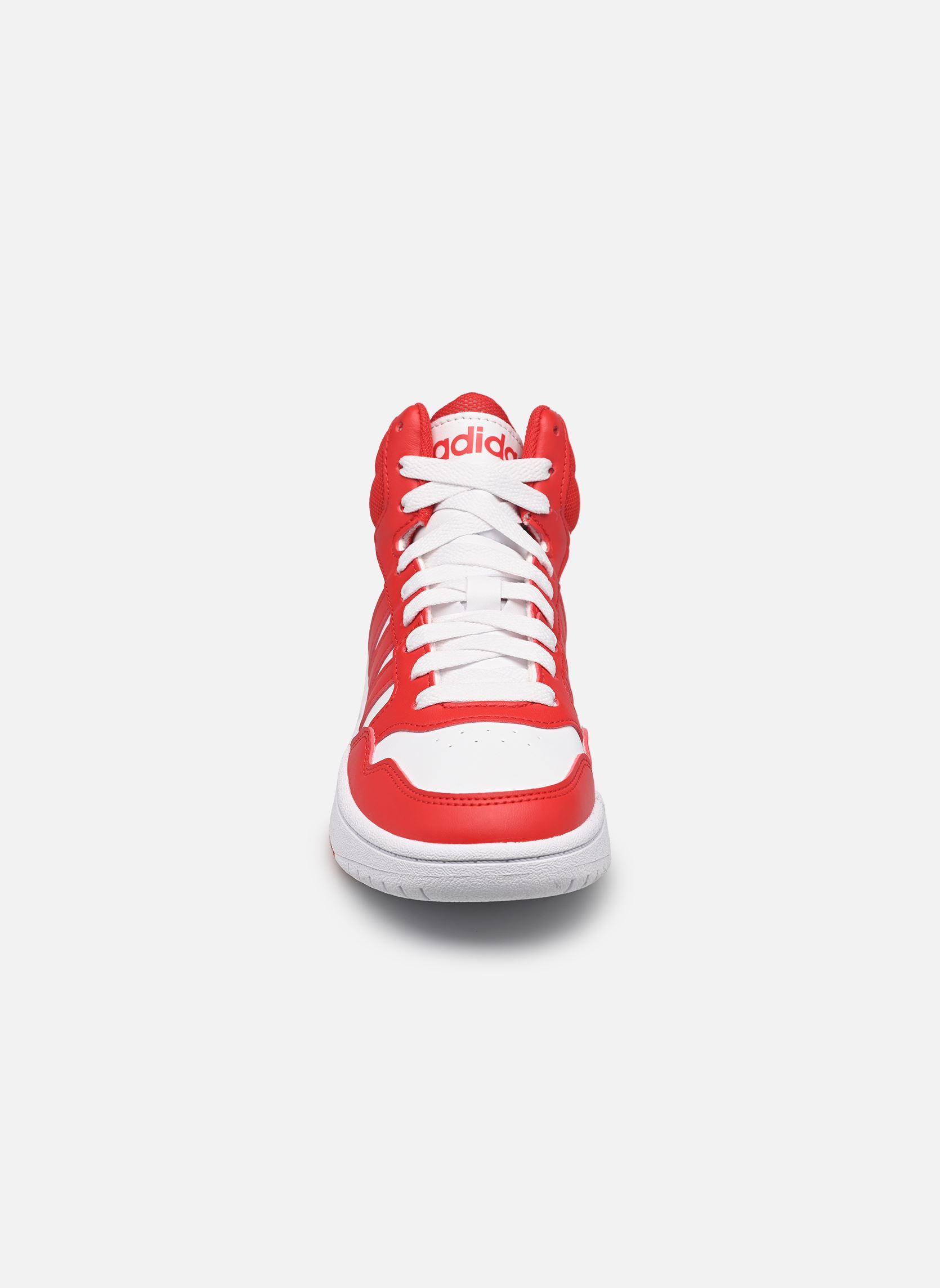 Baskets Hoops 3.0 Mid K blanc adidas sportswear Baskets Hoops 3.0 Mid K blanc FTWWHT/BETSCA/BETSCA
