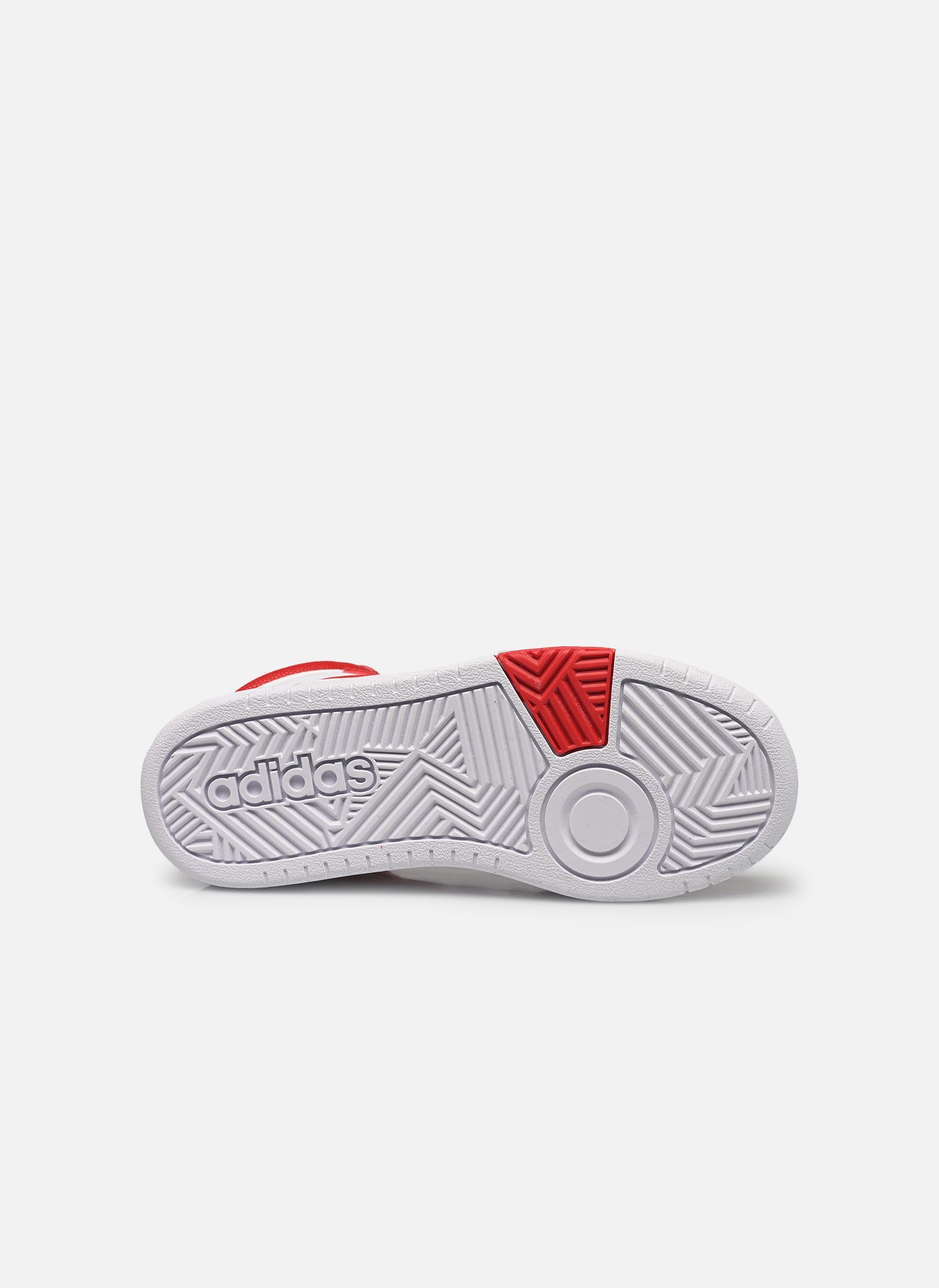 Baskets Hoops 3.0 Mid K blanc adidas sportswear Baskets Hoops 3.0 Mid K blanc FTWWHT/BETSCA/BETSCA