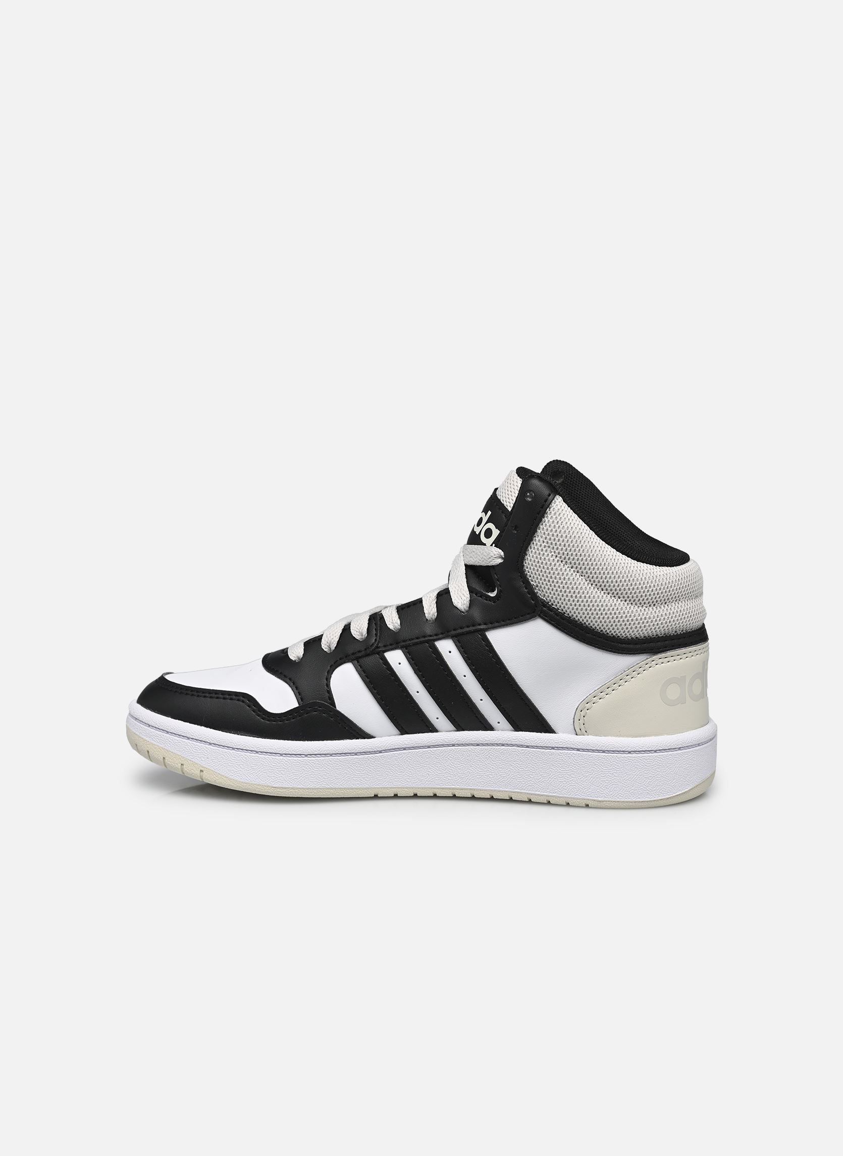 Baskets Hoops 3.0 Mid K blanc adidas sportswear Baskets Hoops 3.0 Mid K blanc VERORB/NOIESS/FTWBLA