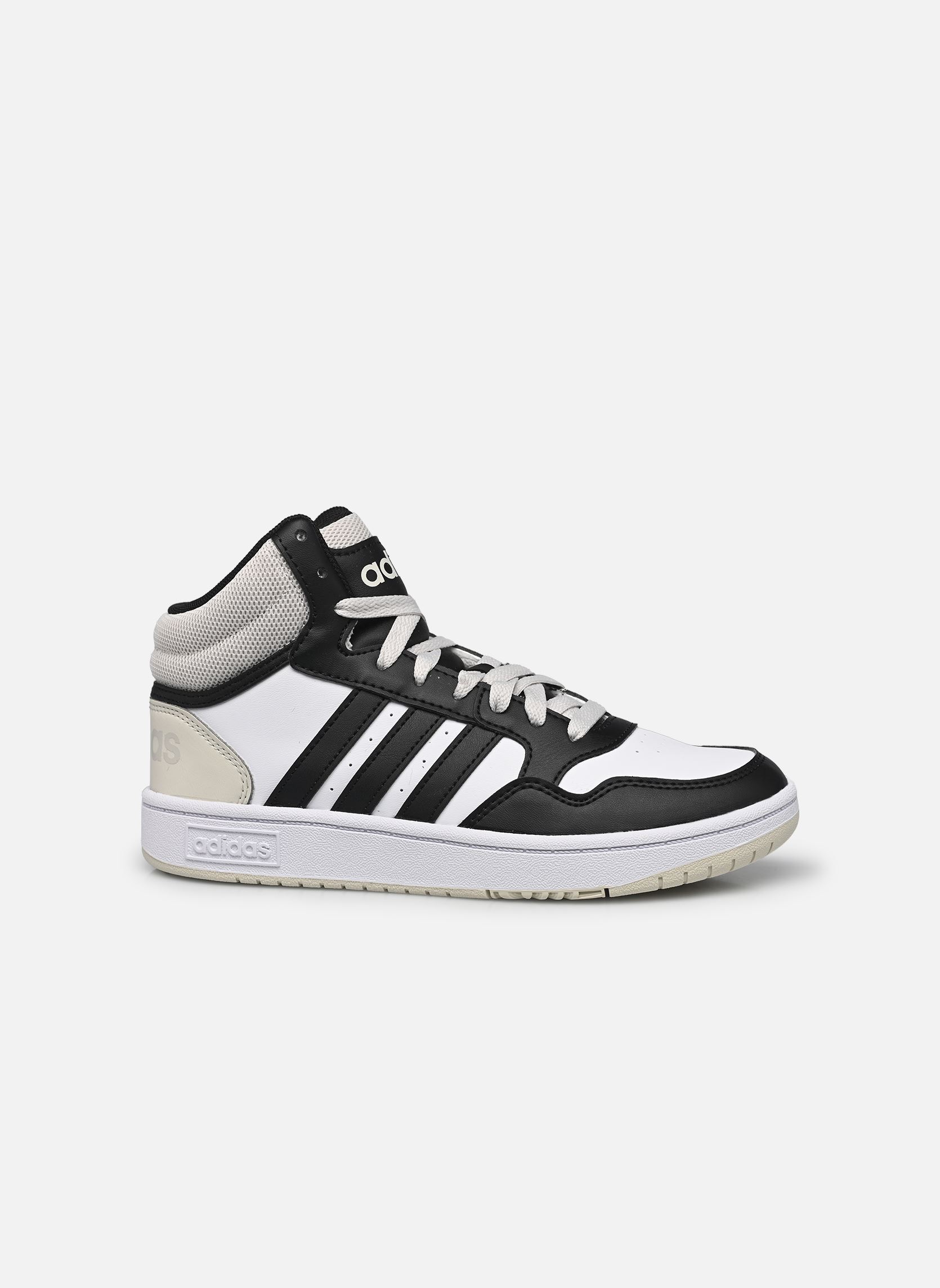 Baskets Hoops 3.0 Mid K blanc adidas sportswear Baskets Hoops 3.0 Mid K blanc VERORB/NOIESS/FTWBLA